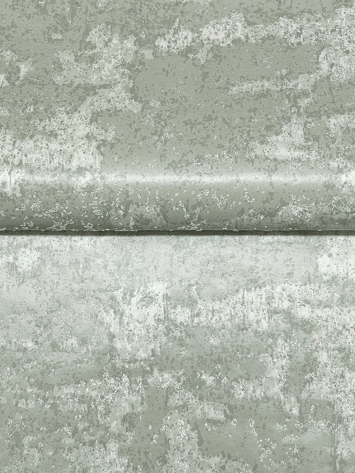 Crystal Cloud wallpaper in sage color - pattern number VR1545 - by Ronald Redding in the Caviar collection