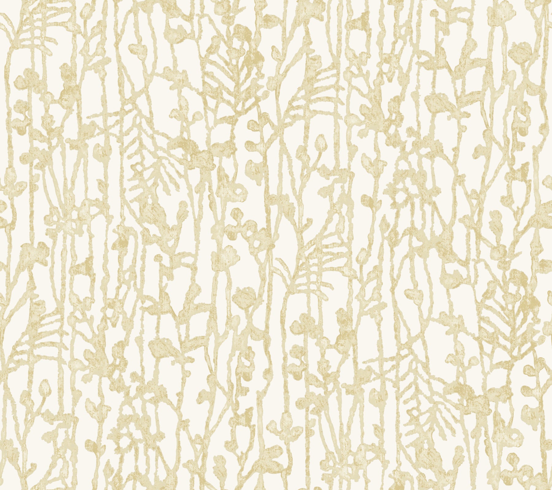 Filigree wallpaper in gold color - pattern number VR1560 - by Ronald Redding in the Caviar collection