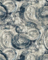 Hatoum Wallpaper in Ink color - pattern number W0222/01.CAC.0 - by Clarke and Clarke in the Metropolitan collection