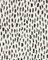 Loxley Wallpaper in Ivory/Noir color - pattern number W0226/02.CAC.0 - by Clarke and Clarke in the Metropolitan collection
