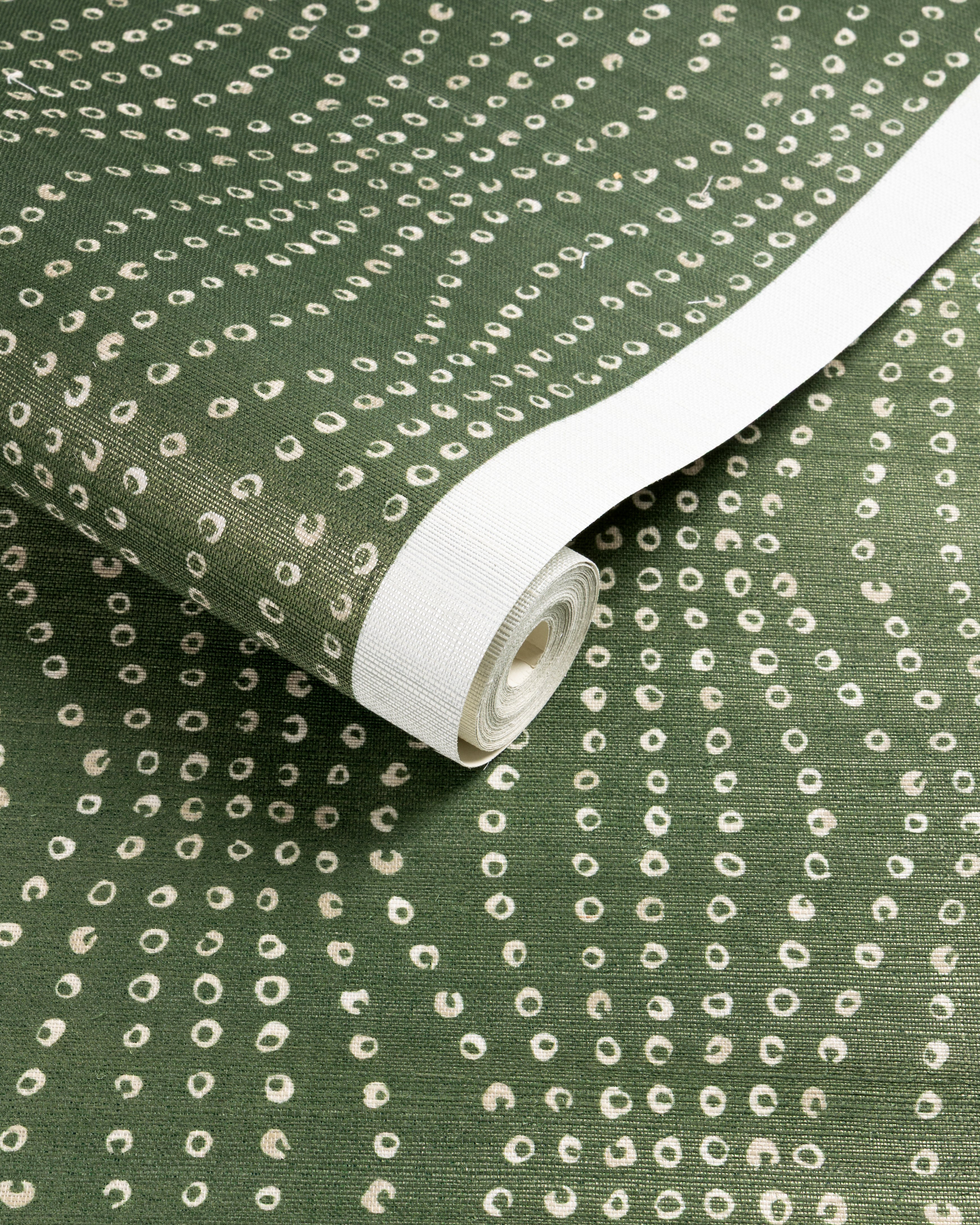 Puka Wallpaper in bottle color - pattern number W3572.323.0 - by Kravet in the Linherr Hollingsworth Artistry collection