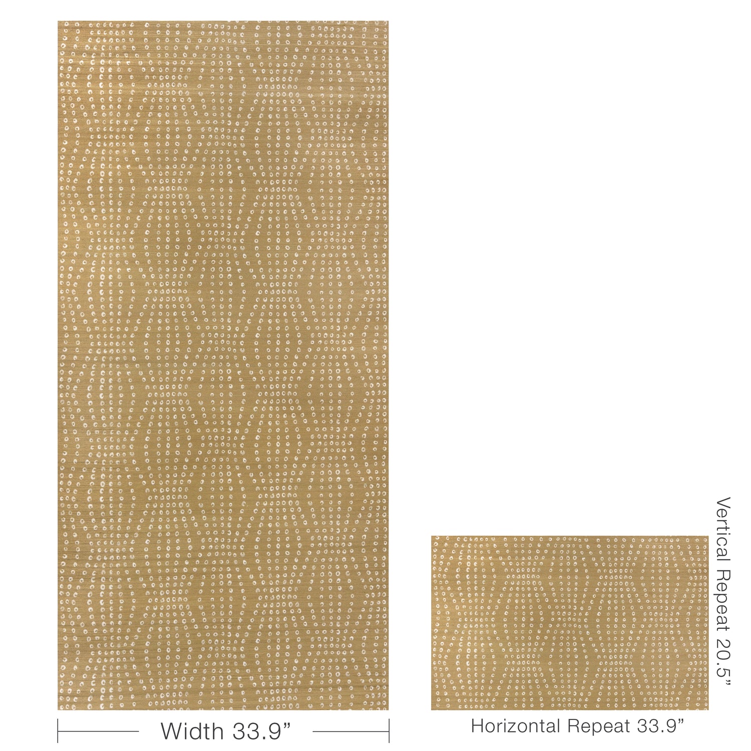Puka Wallpaper in vicuna color - pattern number W3572.416.0 - by Kravet in the Linherr Hollingsworth Artistry collection