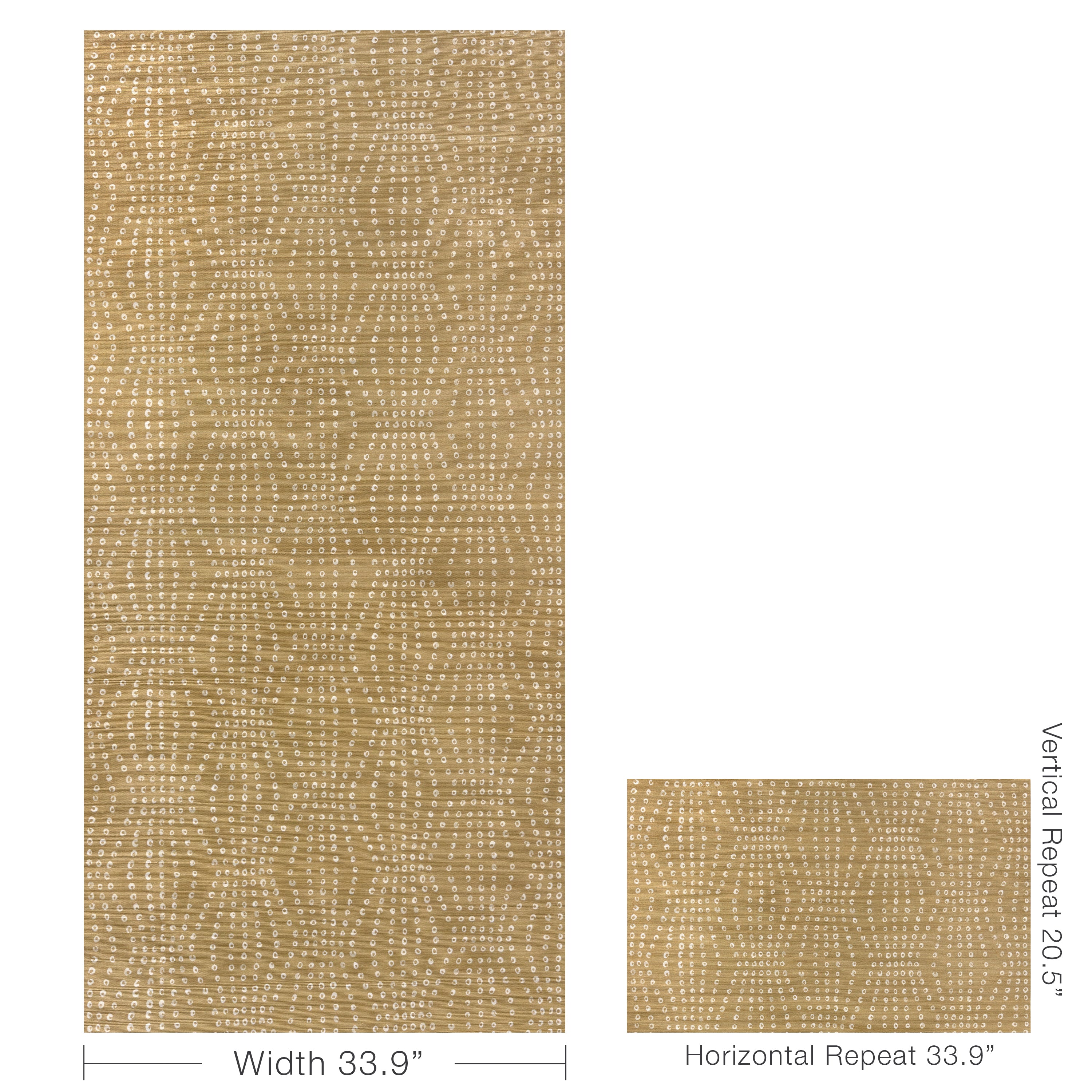 Puka Wallpaper in vicuna color - pattern number W3572.416.0 - by Kravet in the Linherr Hollingsworth Artistry collection