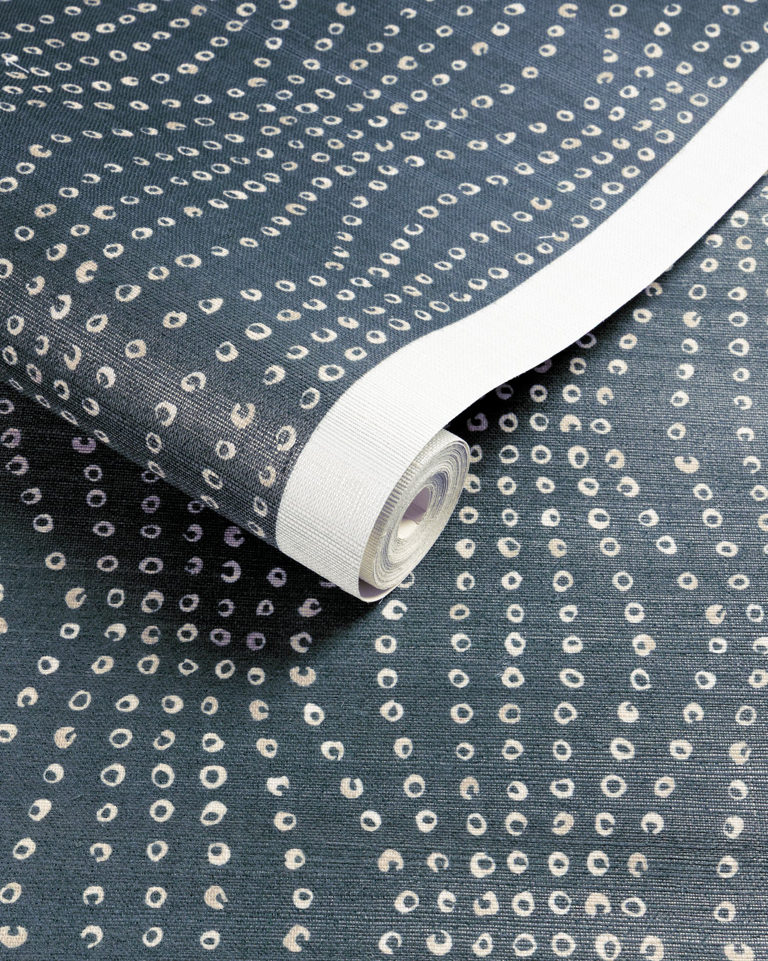 Puka Wallpaper in blue steel color - pattern number W3572.50.0 - by Kravet in the Linherr Hollingsworth Artistry collection