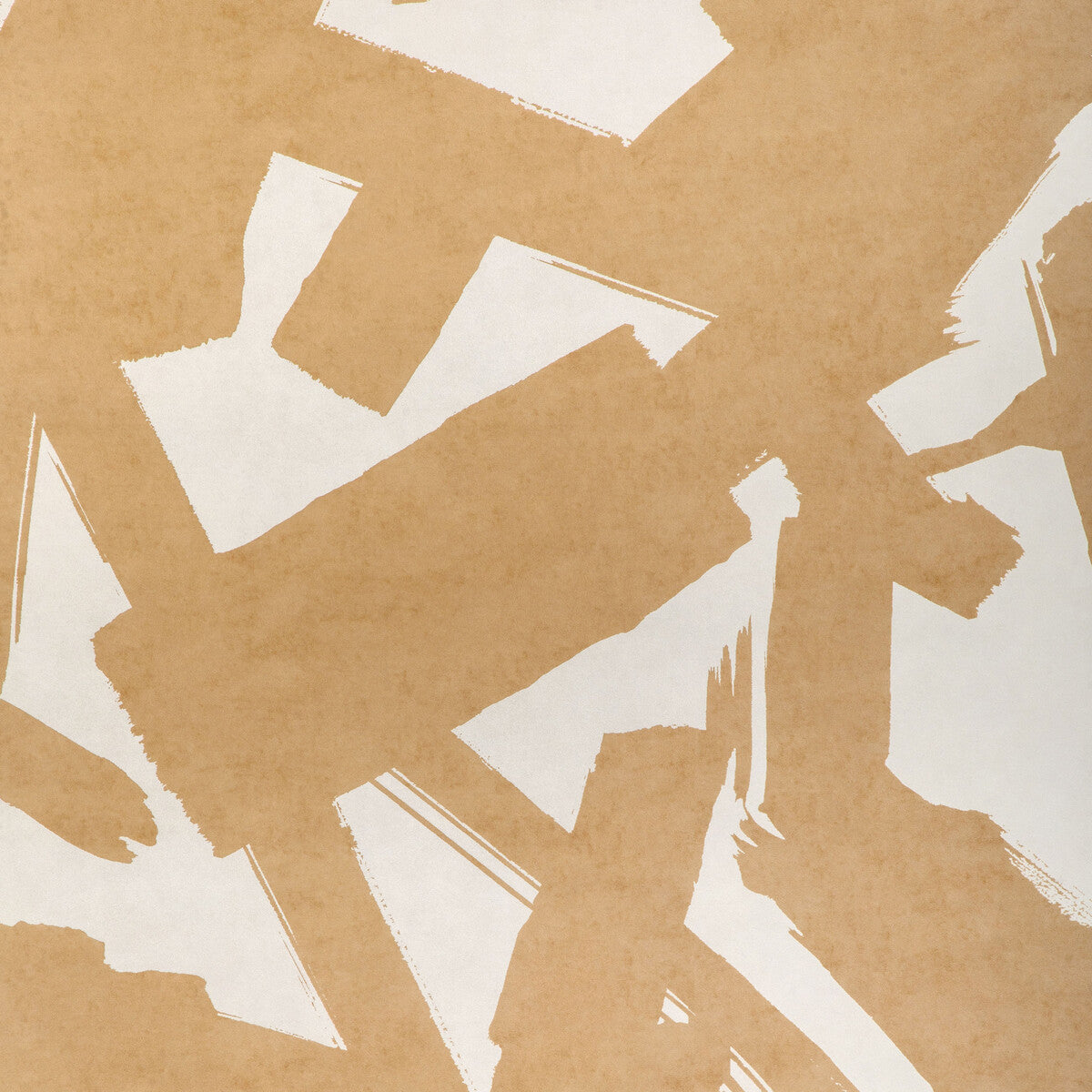 Bold Lines Wallpaper in camel color - pattern number W4267.16.0 - by Kravet in the Art District Wallcovering collection