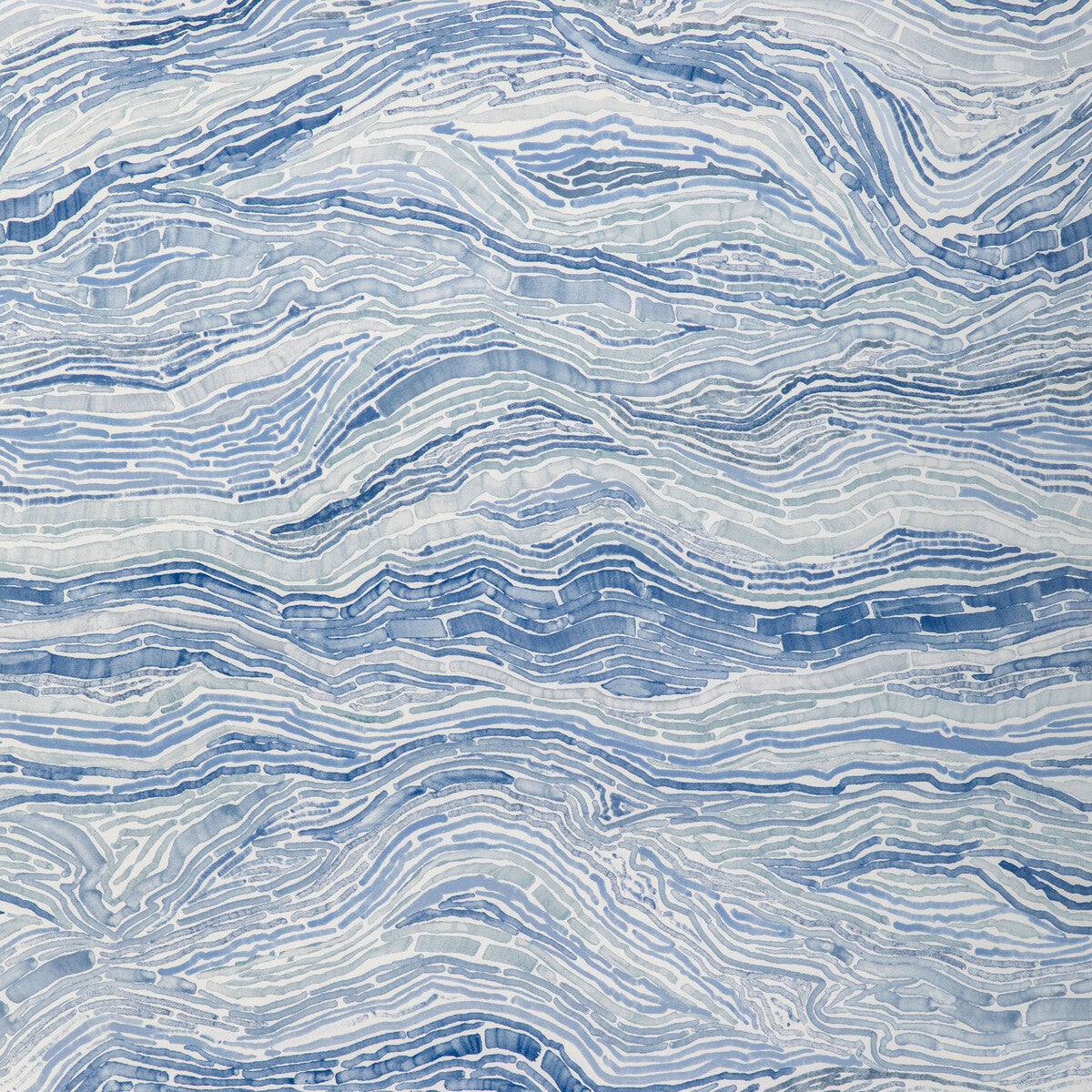 Swami Wallpaper in marine color - pattern number W4268.5.0 - by Kravet in the Art District Wallcovering collection