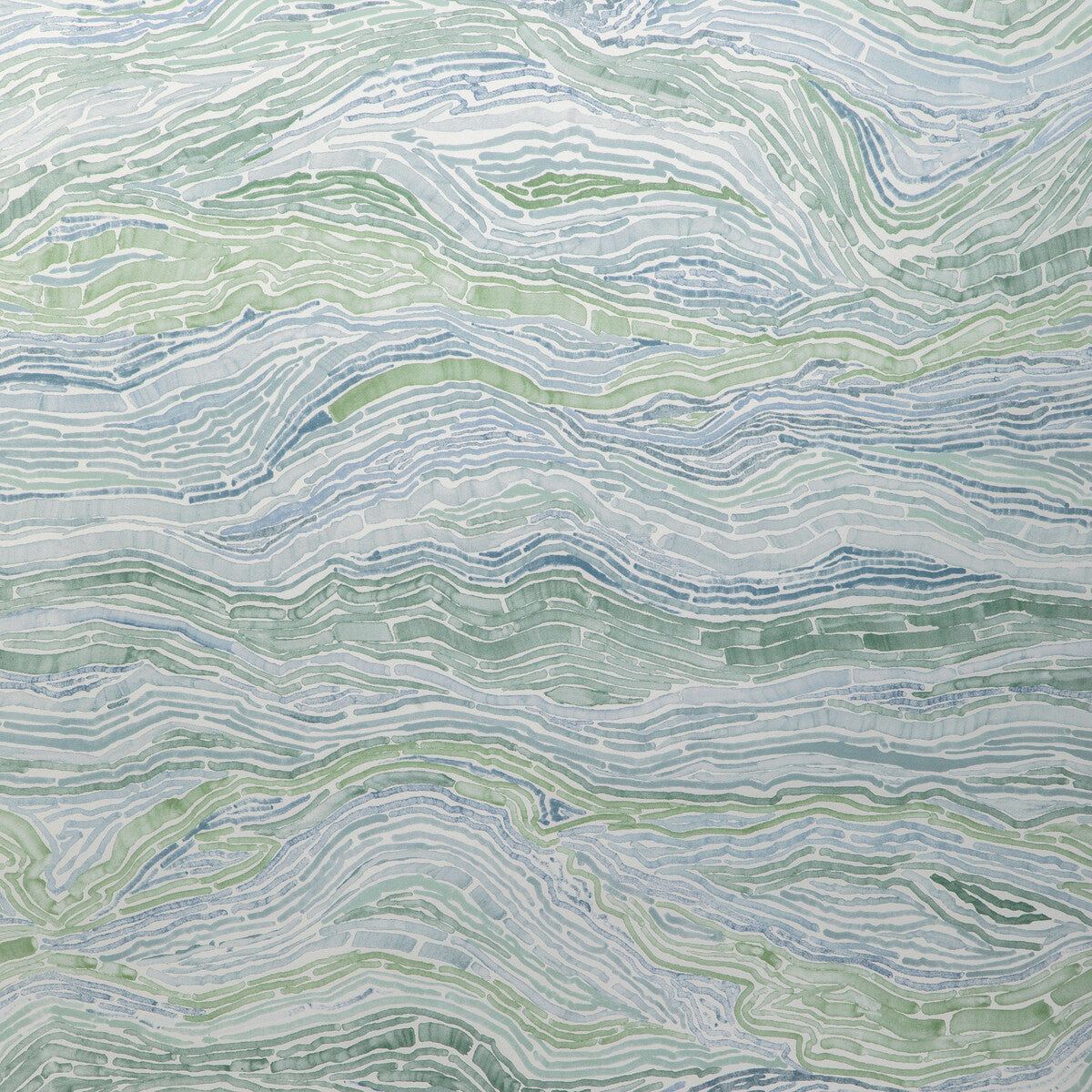 Swami Wallpaper in meadow color - pattern number W4268.513.0 - by Kravet in the Art District Wallcovering collection
