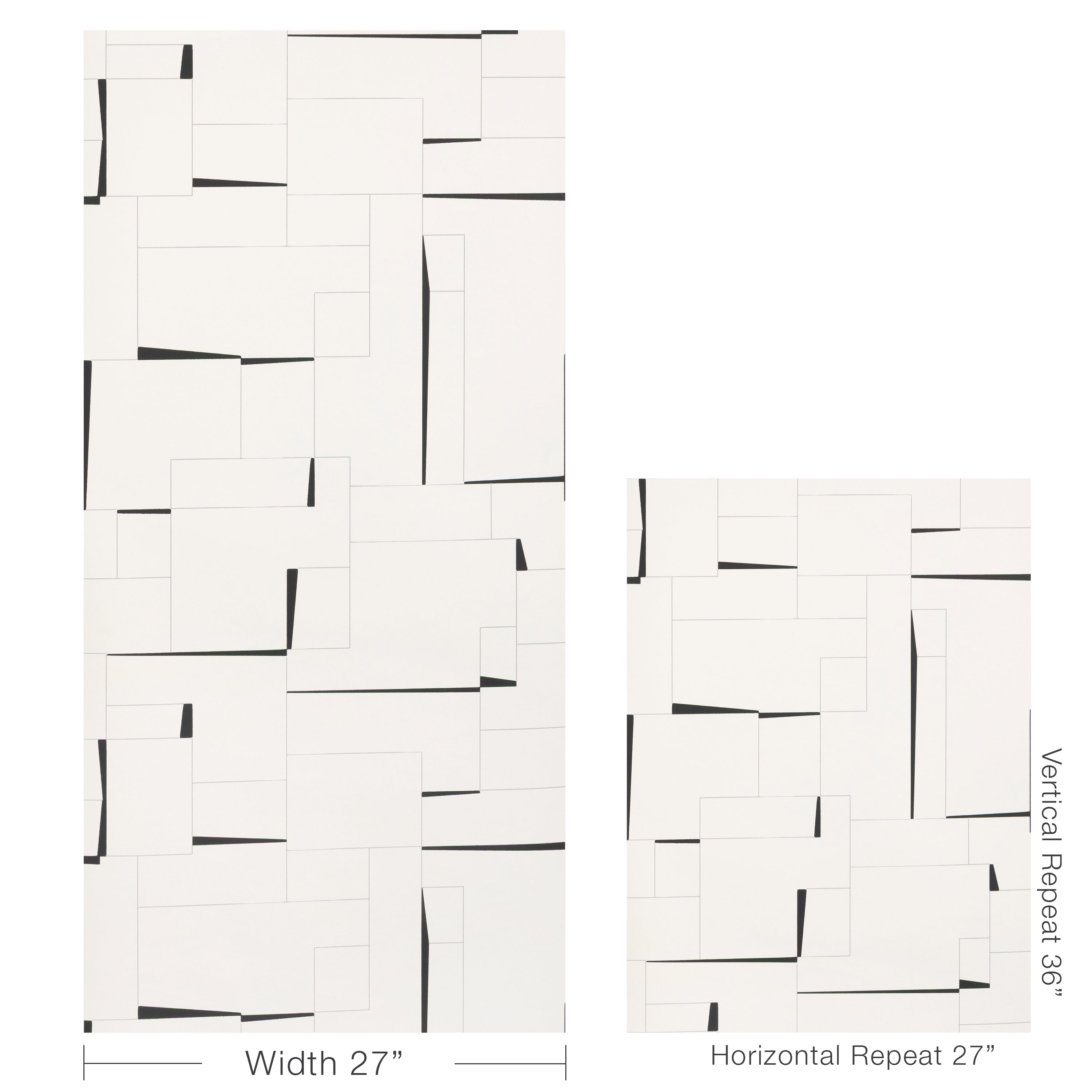 Counterculture Wallpaper in ivory/noir color - pattern number W4397.121.0 - by Kravet in the Linherr Hollingsworth Artistry collection