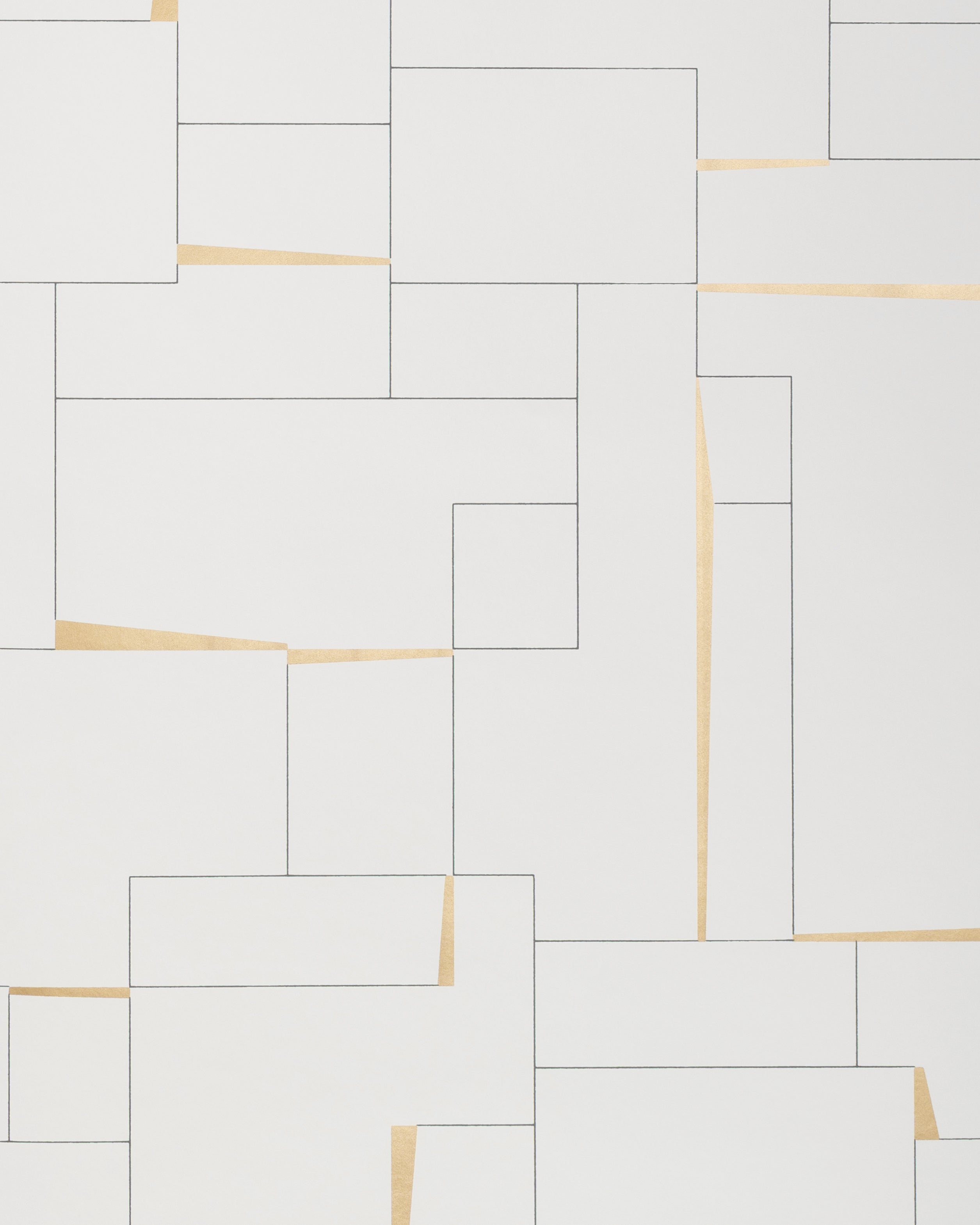 Counterculture Wallpaper in ivory/gold color - pattern number W4397.416.0 - by Kravet in the Linherr Hollingsworth Artistry collection