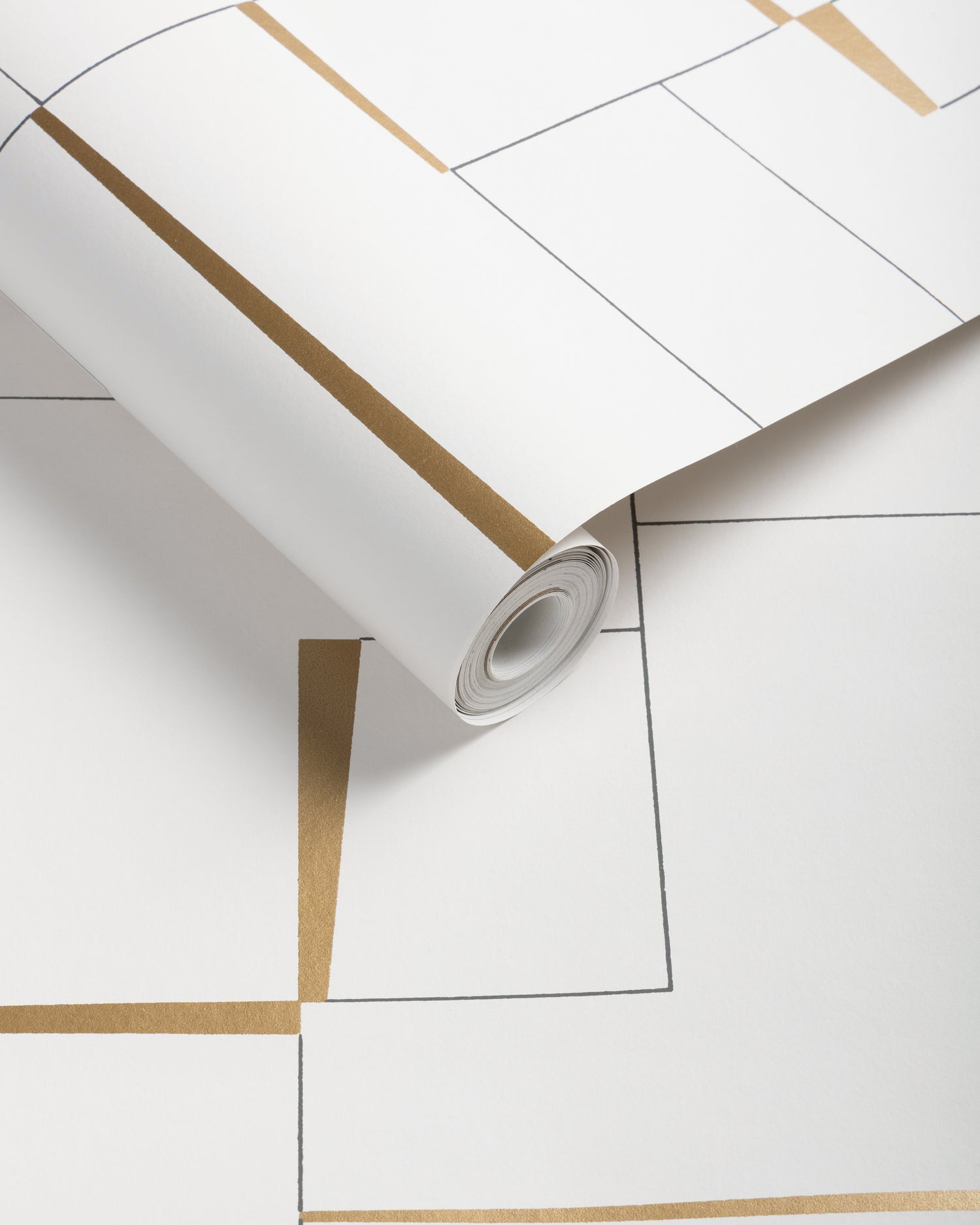 Counterculture Wallpaper in ivory/gold color - pattern number W4397.416.0 - by Kravet in the Linherr Hollingsworth Artistry collection