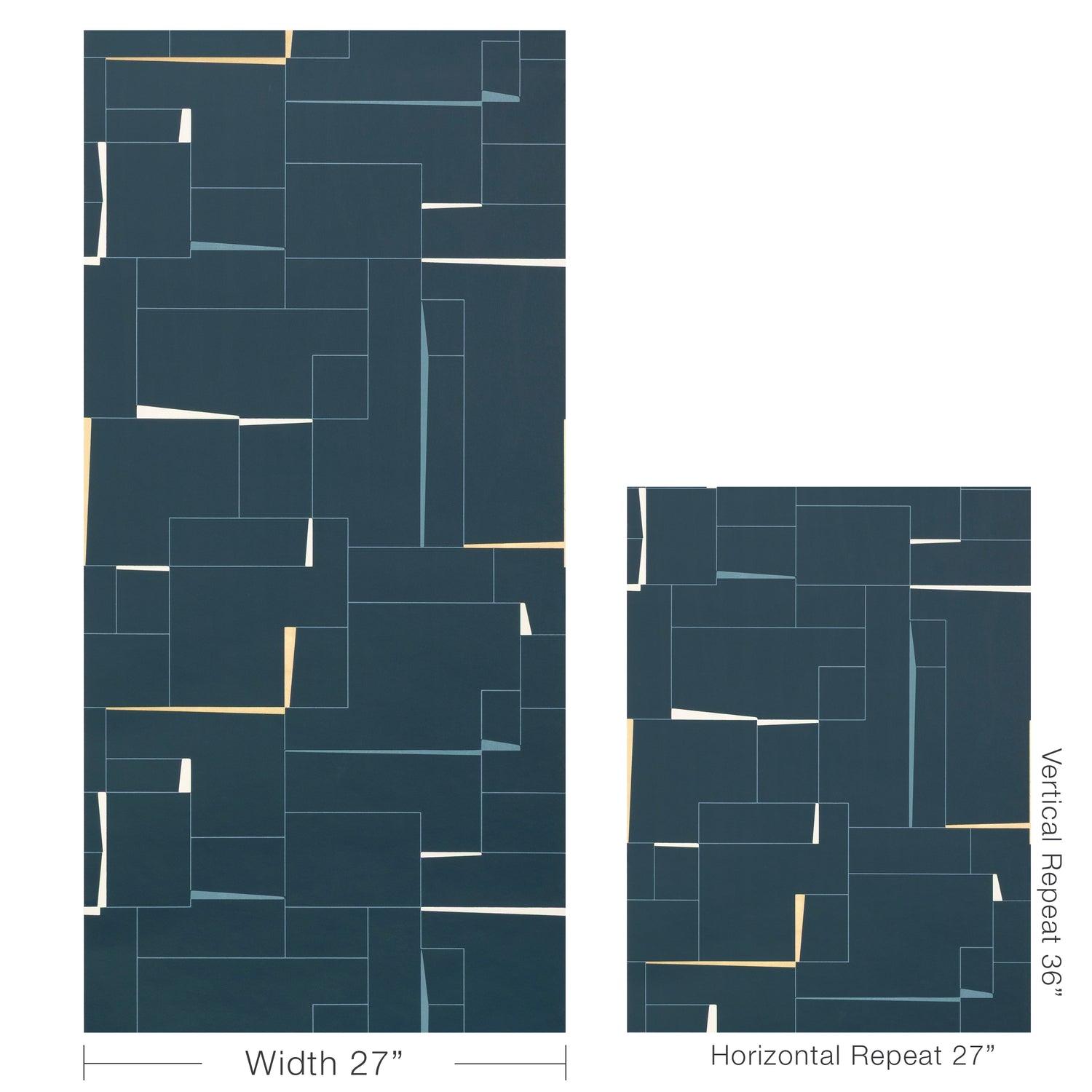 Counterculture Wallpaper in indigo color - pattern number W4397.50.0 - by Kravet in the Linherr Hollingsworth Artistry collection