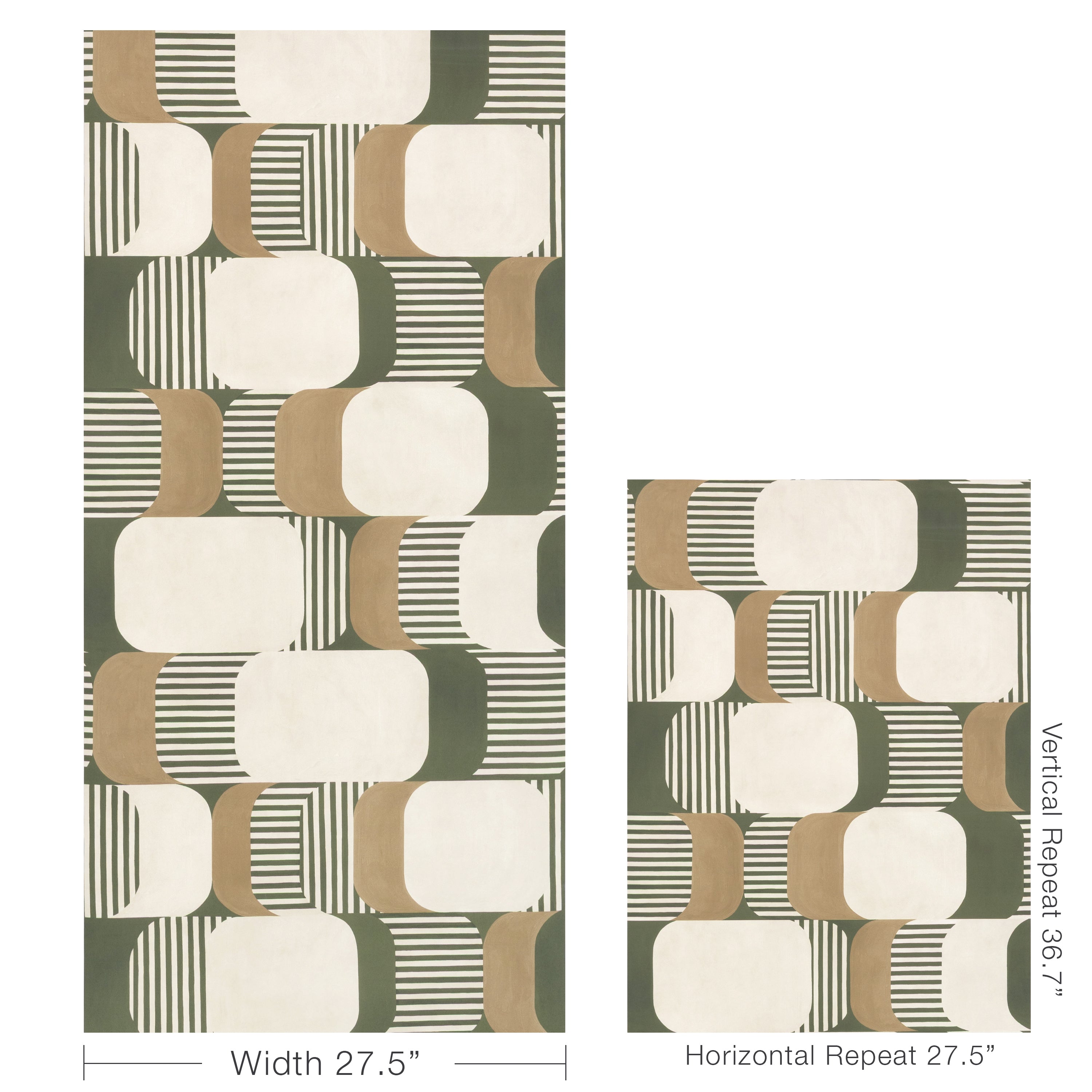 Good Vibes Wallpaper in bottle color - pattern number W4398.34.0 - by Kravet in the Linherr Hollingsworth Artistry collection