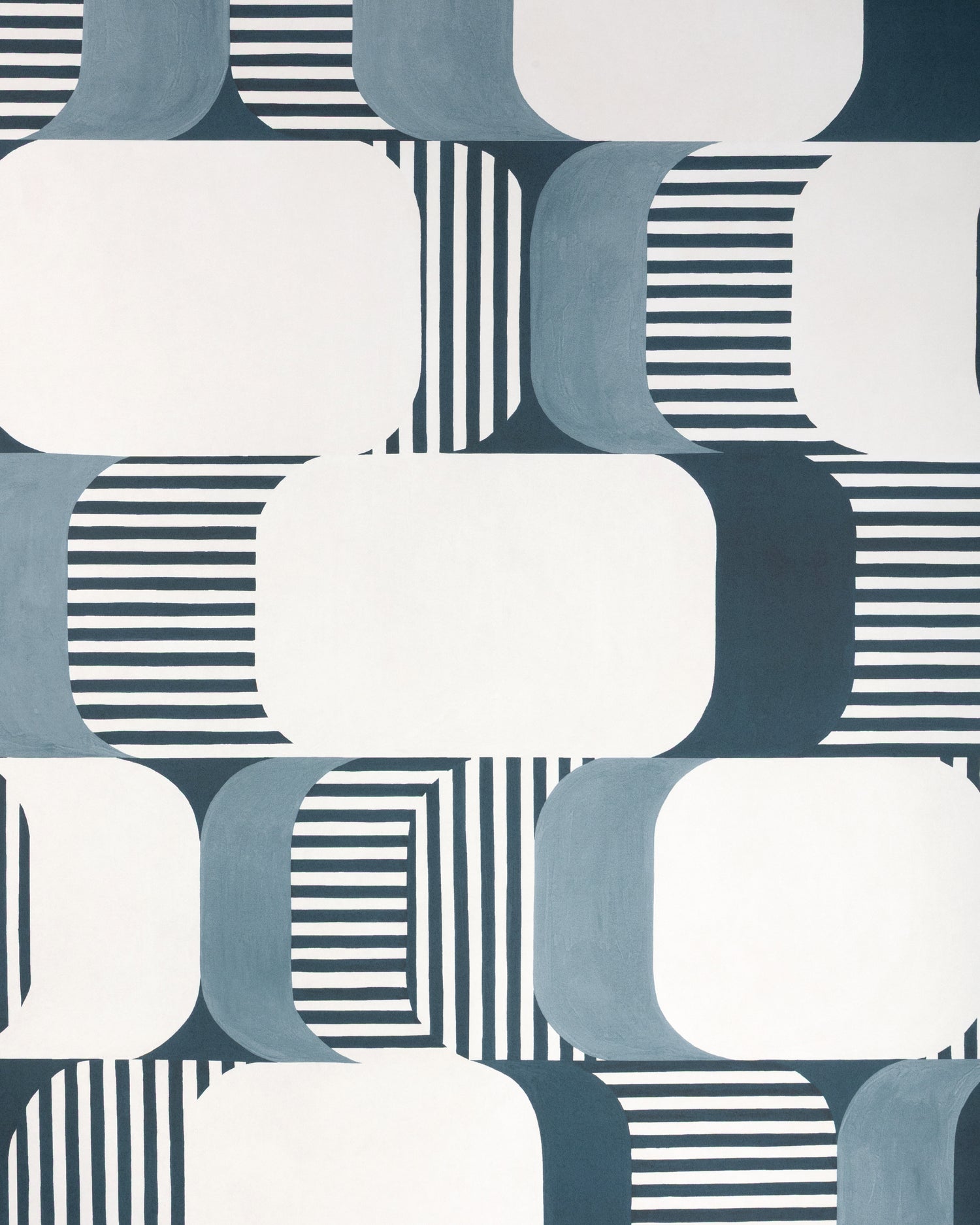 Good Vibes Wallpaper in indigo color - pattern number W4398.516.0 - by Kravet in the Linherr Hollingsworth Artistry collection