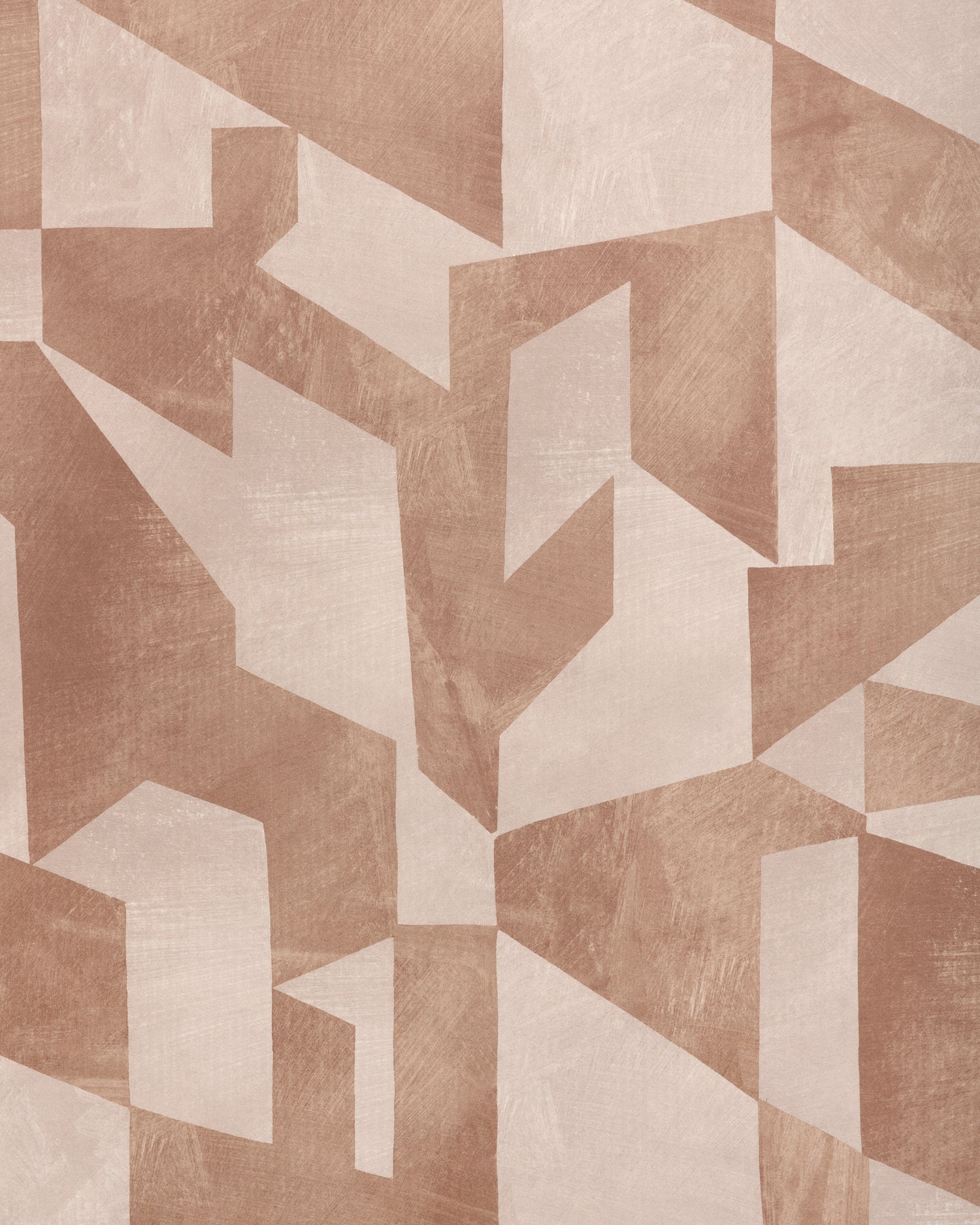 Shape Shifter Wallpaper in terra color - pattern number W4399.1216.0 - by Kravet in the Linherr Hollingsworth Artistry collection