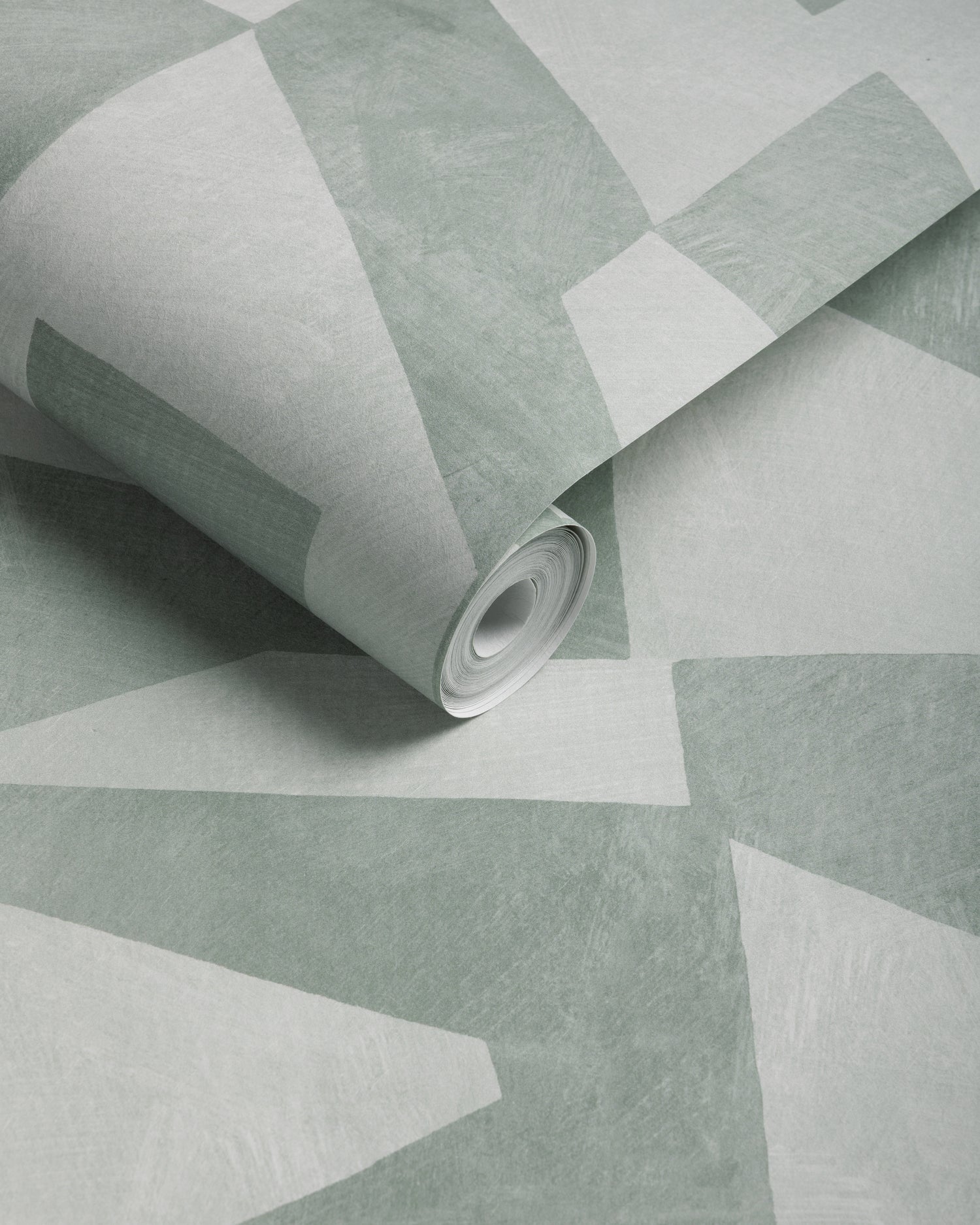 Shape Shifter Wallpaper in jade color - pattern number W4399.30.0 - by Kravet in the Linherr Hollingsworth Artistry collection