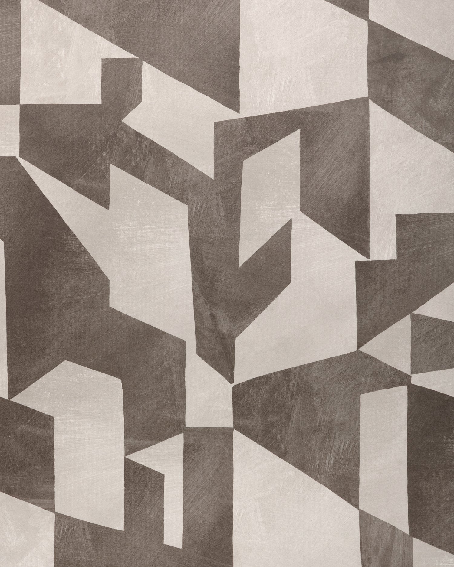 Shape Shifter Wallpaper in truffle color - pattern number W4399.6106.0 - by Kravet in the Linherr Hollingsworth Artistry collection