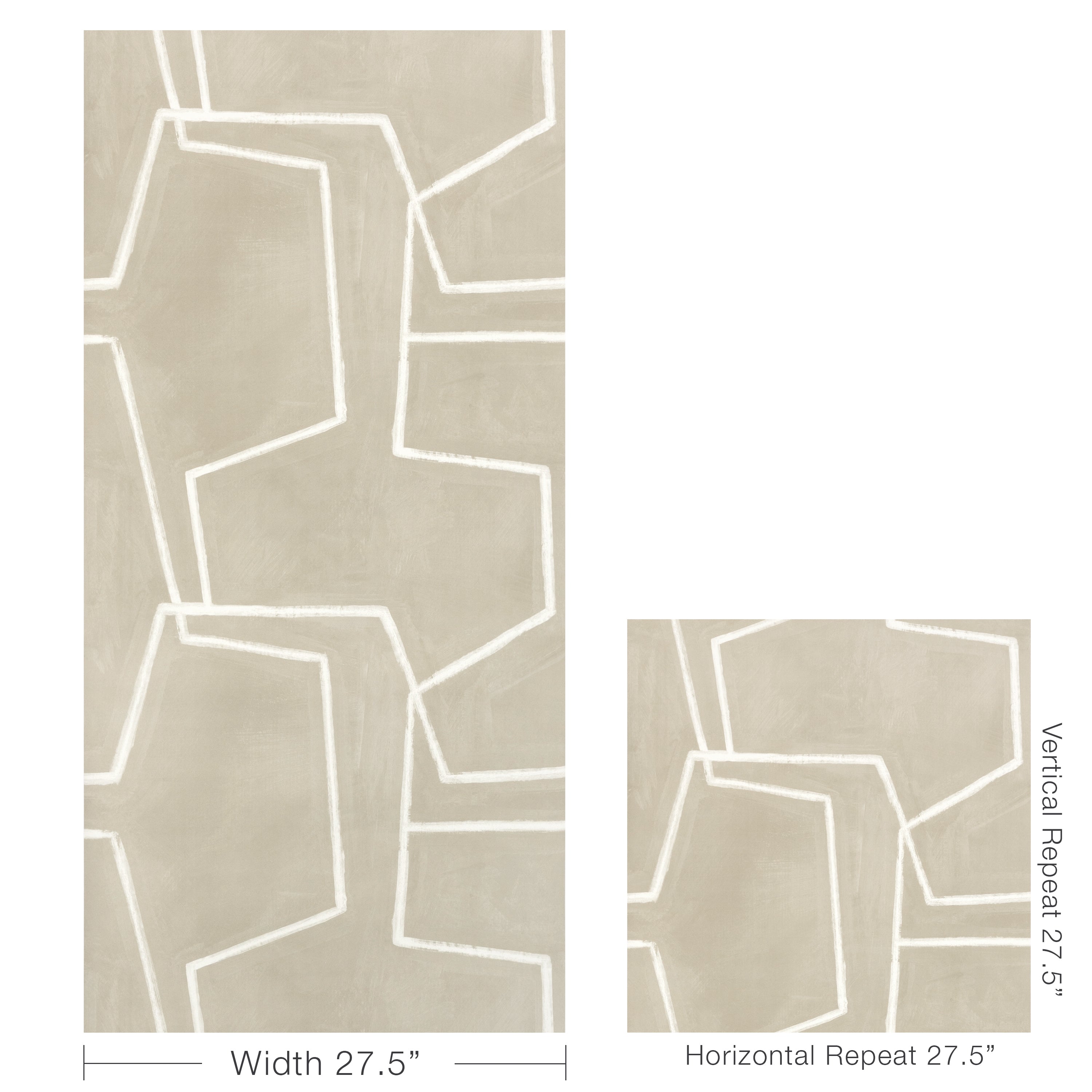 Chalka Wallpaper in flax color - pattern number W4402.161.0 - by Kravet in the Linherr Hollingsworth Artistry collection
