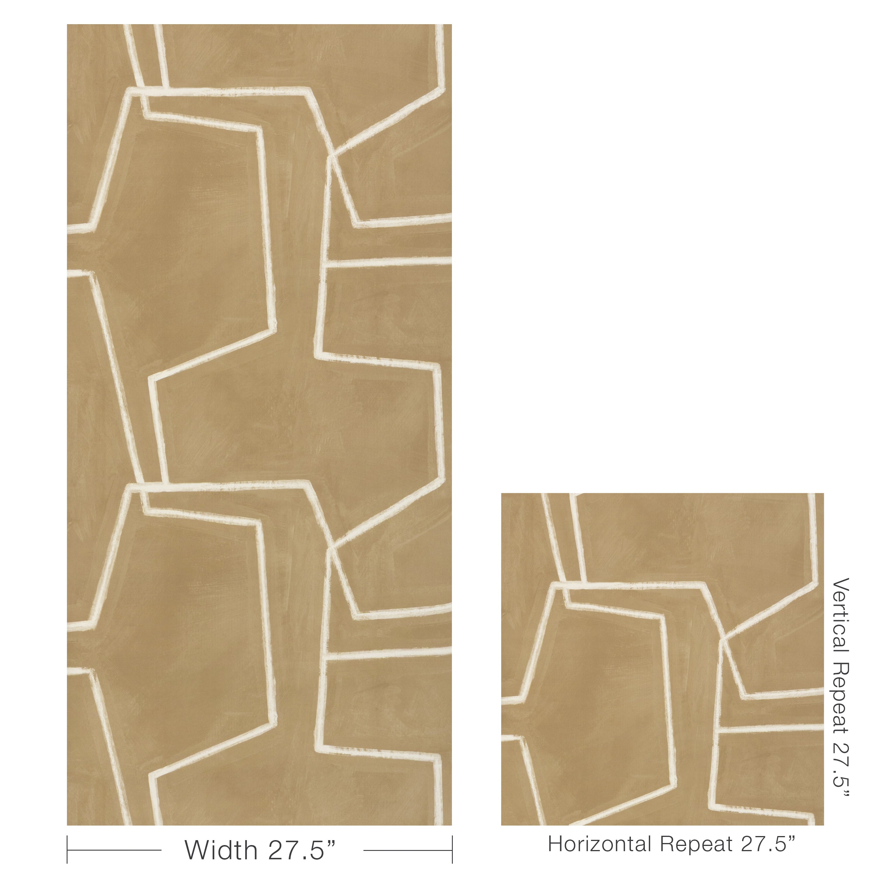 Chalka Wallpaper in vicuna color - pattern number W4402.4.0 - by Kravet in the Linherr Hollingsworth Artistry collection