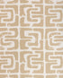 Oui Bloc Due Wallpaper in sand color - pattern number W4403.161.0 - by Kravet in the Linherr Hollingsworth Artistry collection