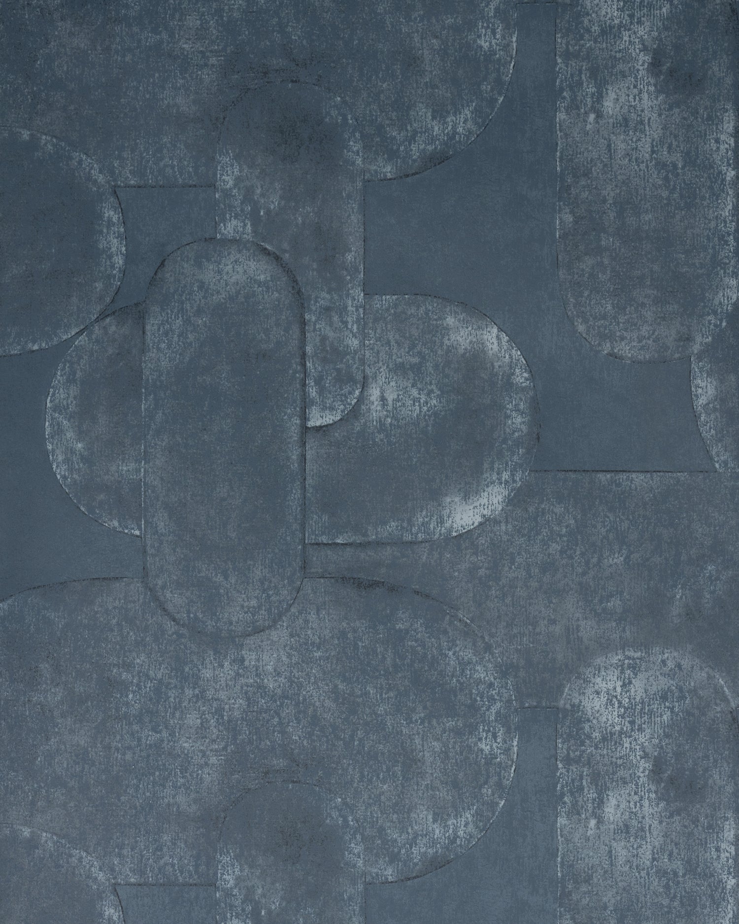 Art Effect Wallpaper in indigo color - pattern number W4405.155.0 - by Kravet in the Linherr Hollingsworth Artistry collection