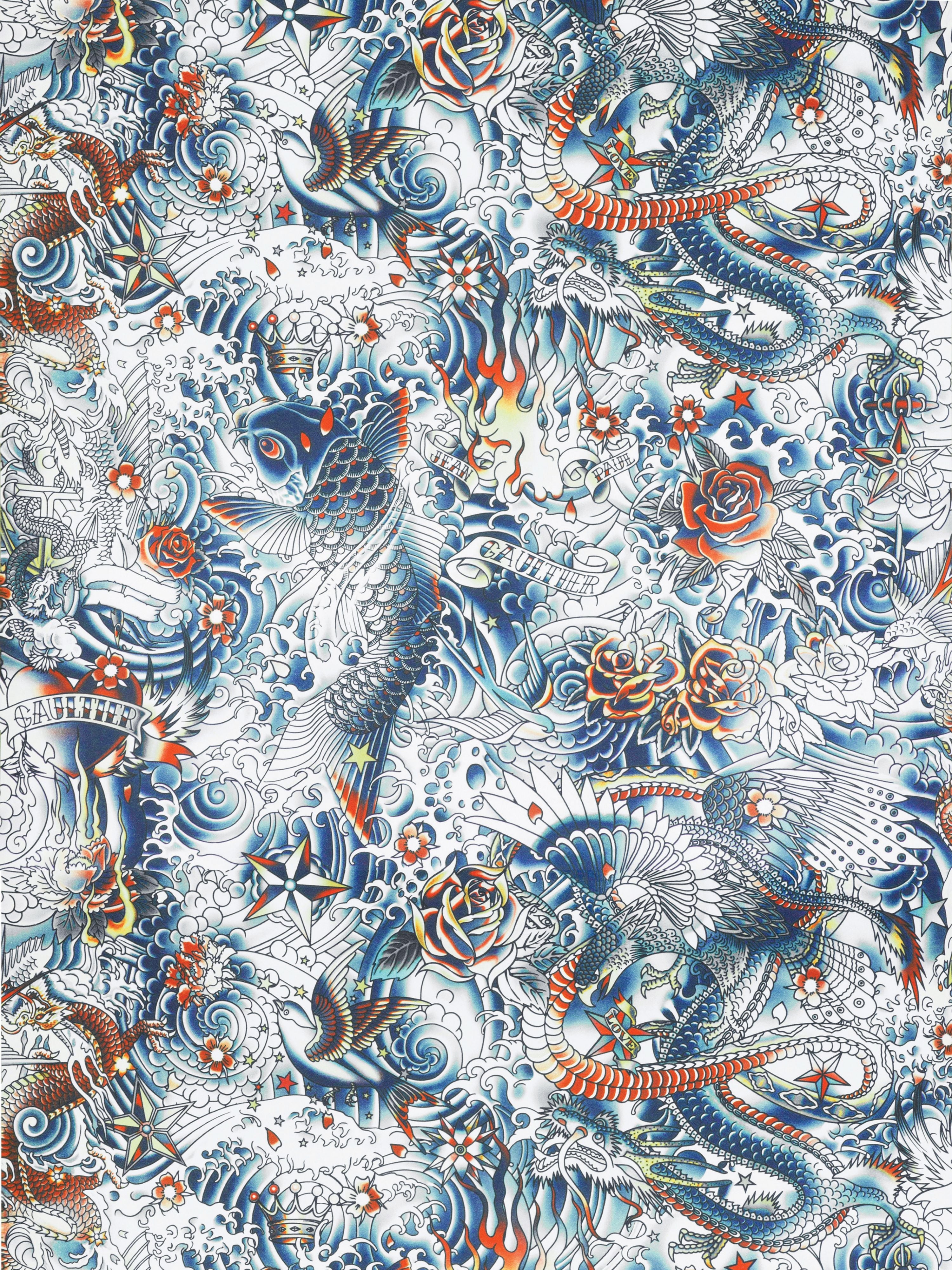 Iresumi wallpaper in multico color - pattern number WH 000013310 - by Scalamandre in the  collection