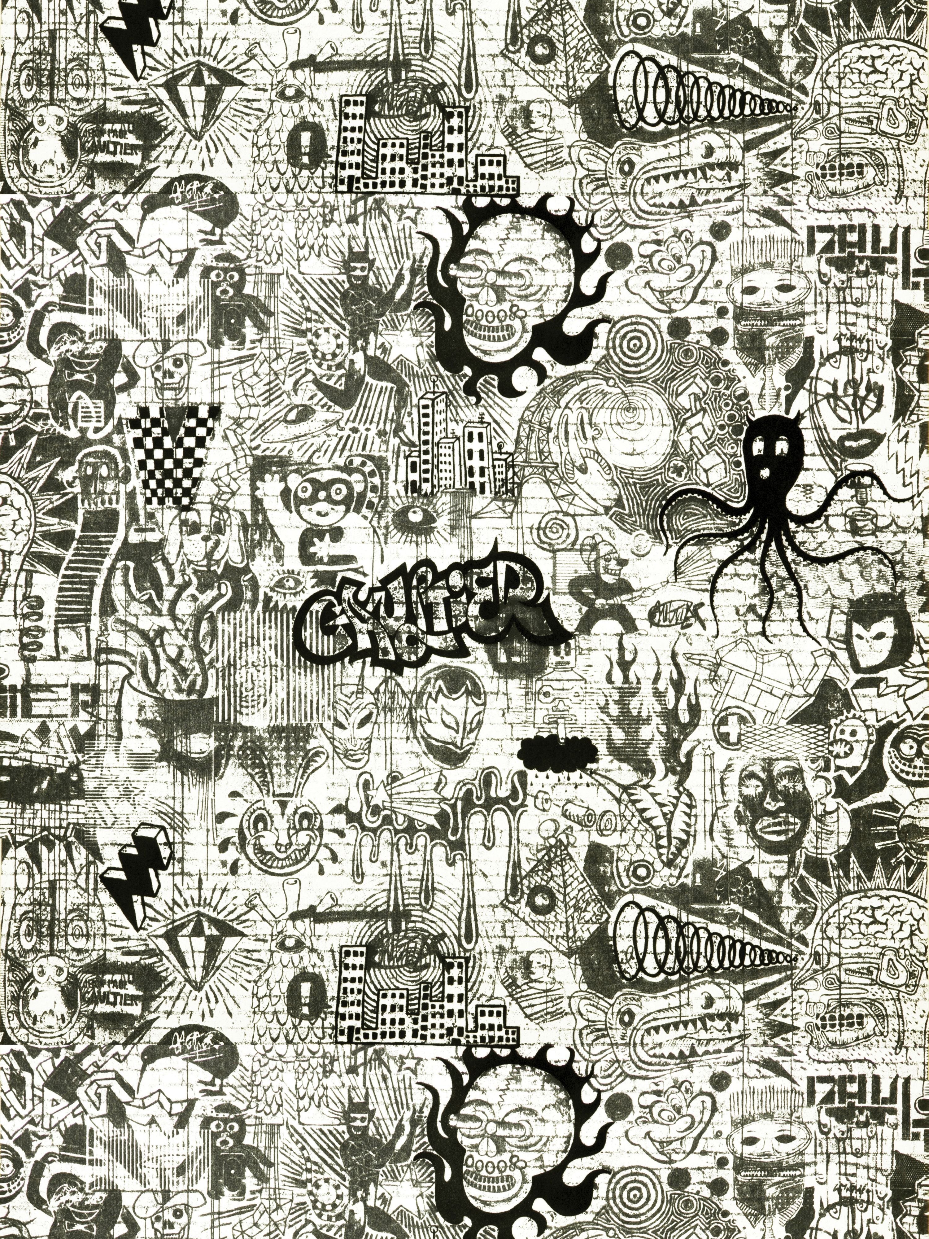 Ernest wallpaper in noir color - pattern number WH 000013312 - by Scalamandre in the  collection