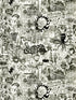 Ernest wallpaper in noir color - pattern number WH 000013312 - by Scalamandre in the  collection