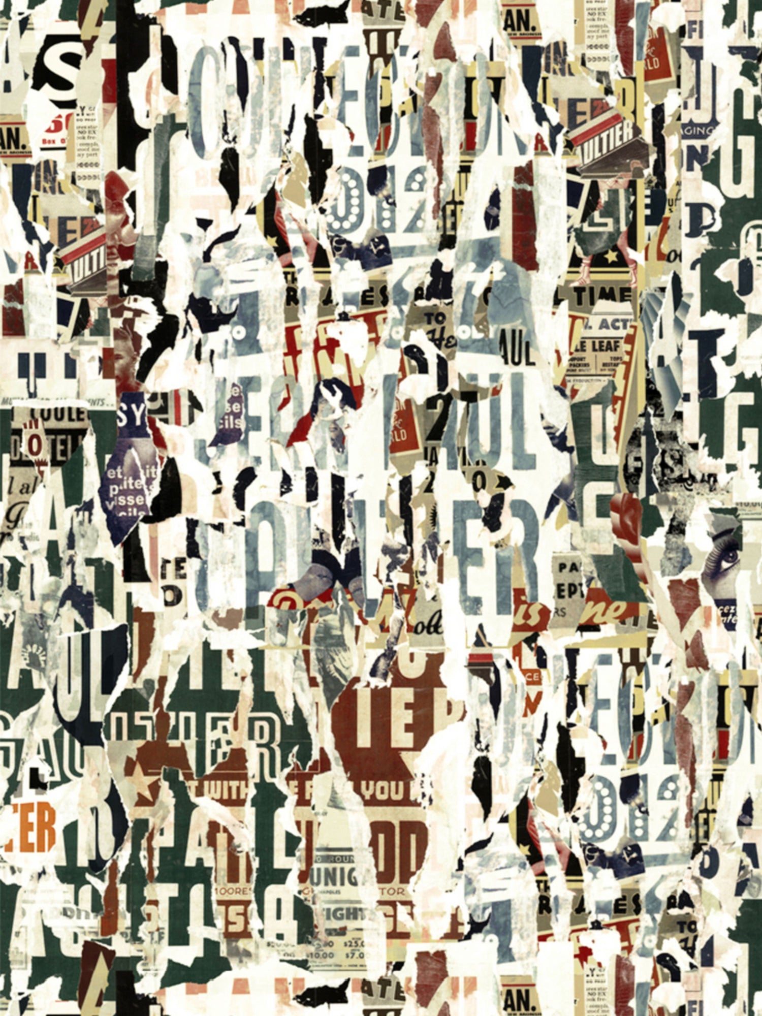 Affiches wallpaper in naturel color - pattern number WH 000013323 - by Scalamandre in the  collection