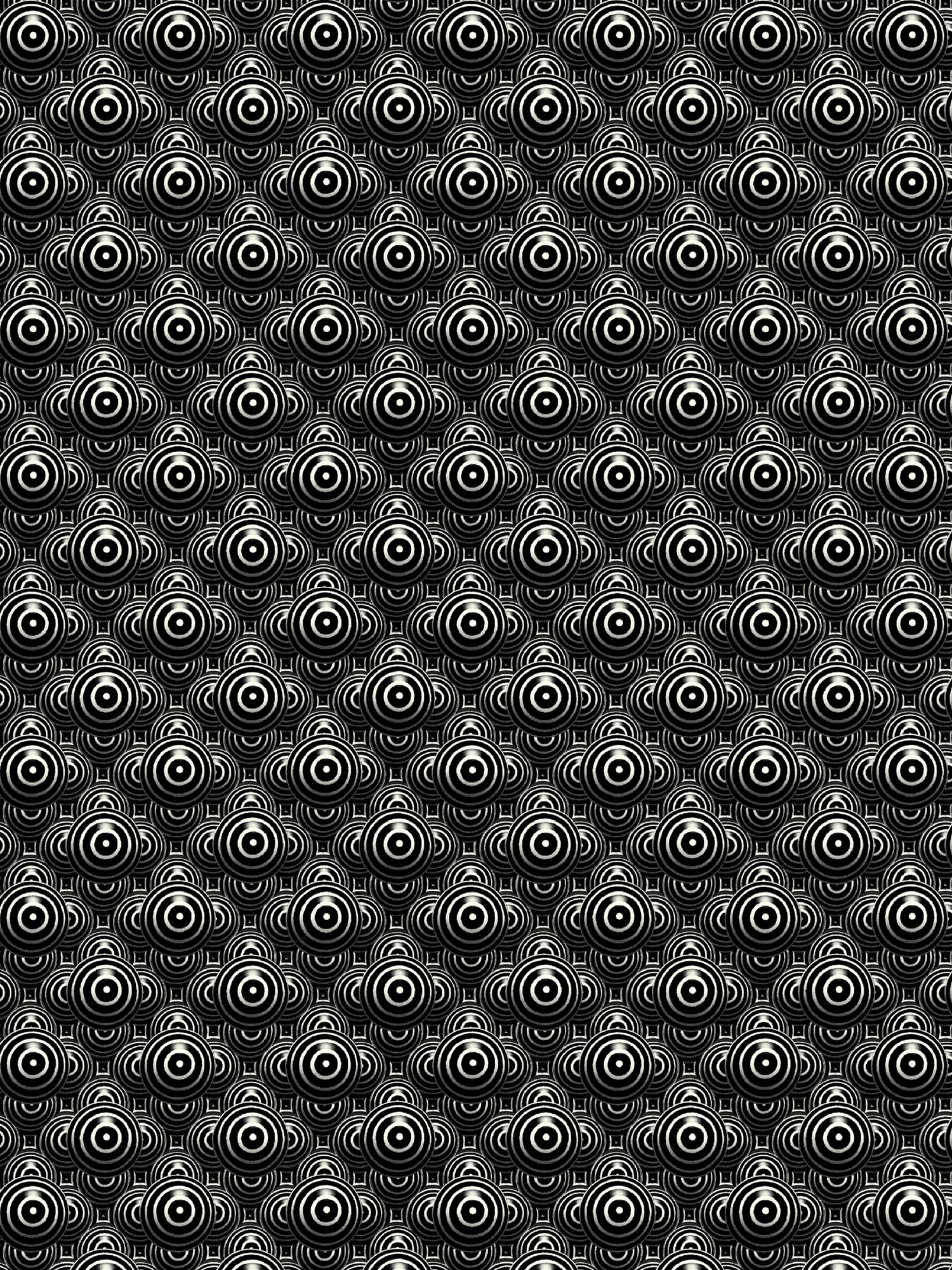 Spirale wallpaper in noir color - pattern number WH 000013335 - by Scalamandre in the  collection