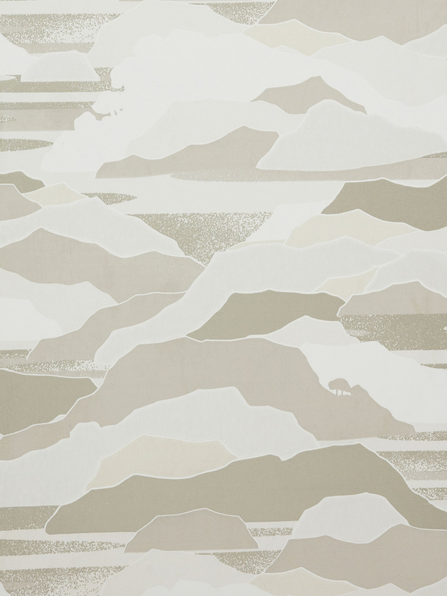 Colline wallpaper in naturel color - pattern number WH 000016443 - by Scalamandre in the  collection