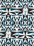 Email wallpaper in bleu color - pattern number WH 000016461 - by Scalamandre in the  collection