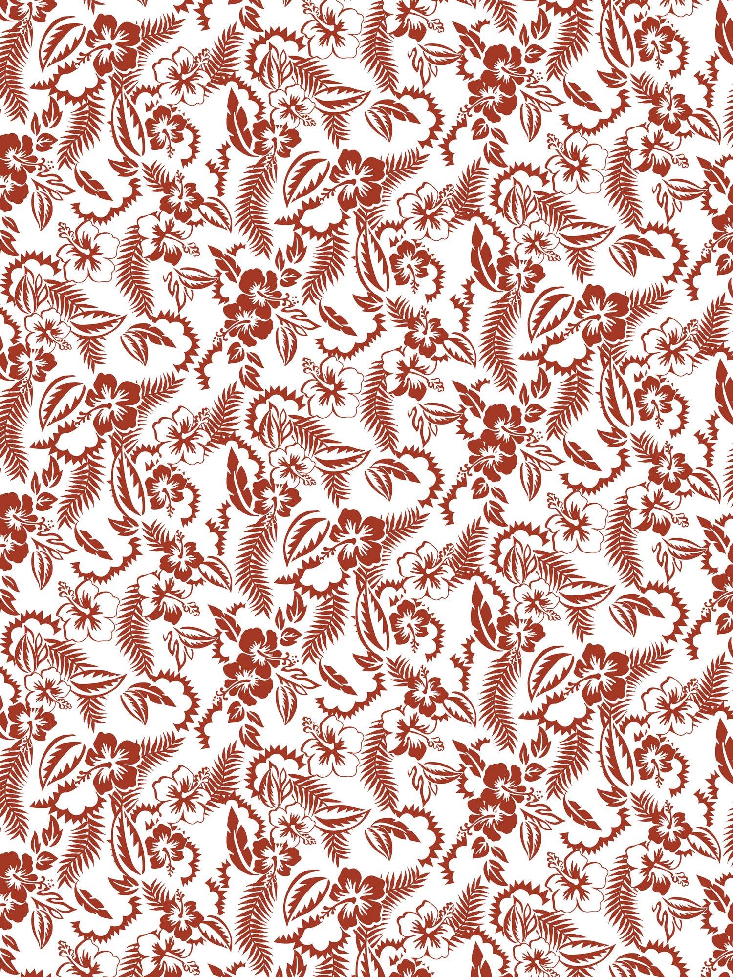 Jamaique wallpaper in brique color - pattern number WH 000023338 - by Scalamandre in the  collection