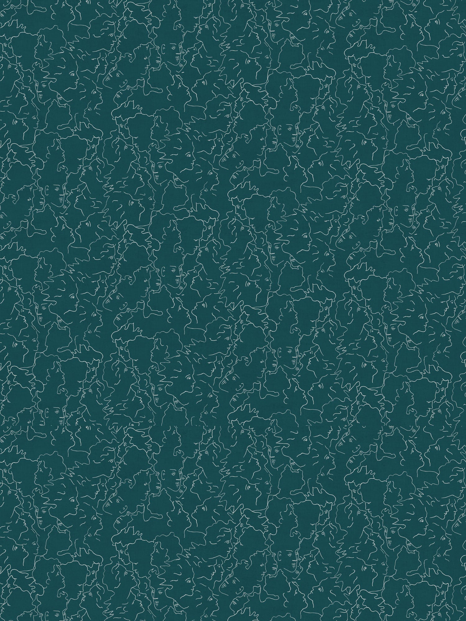 Ressemblance wallpaper in canard color - pattern number WH 000026462 - by Scalamandre in the  collection