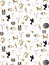 Joyaux wallpaper in ivoire color - pattern number WH 000026463 - by Scalamandre in the  collection
