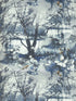 Brume wallpaper in encre color - pattern number WH 000033307 - by Scalamandre in the  collection