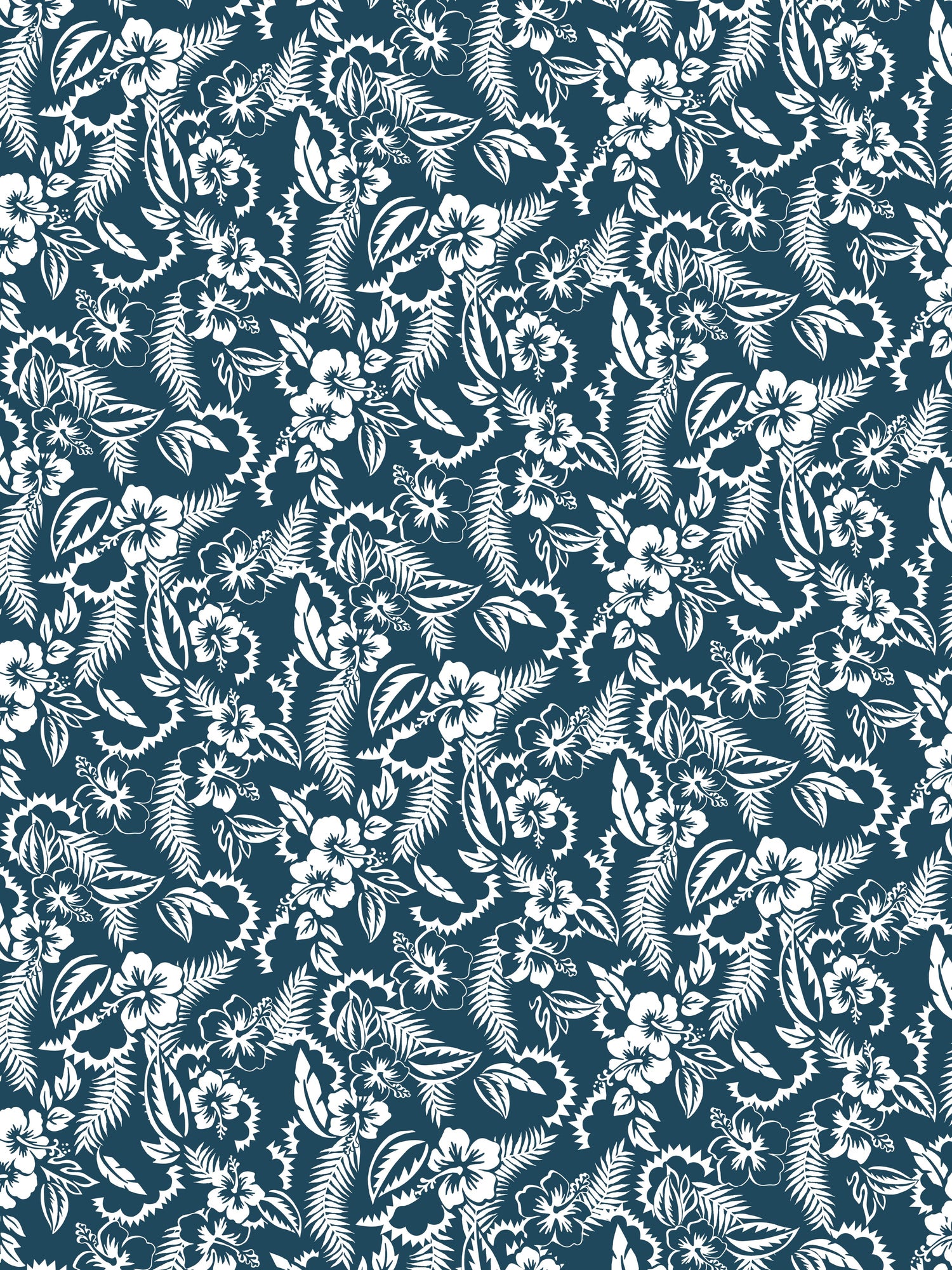 Jamaique wallpaper in canard color - pattern number WH 000033338 - by Scalamandre in the  collection