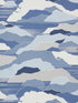 Colline wallpaper in bleute color - pattern number WH 000036443 - by Scalamandre in the  collection