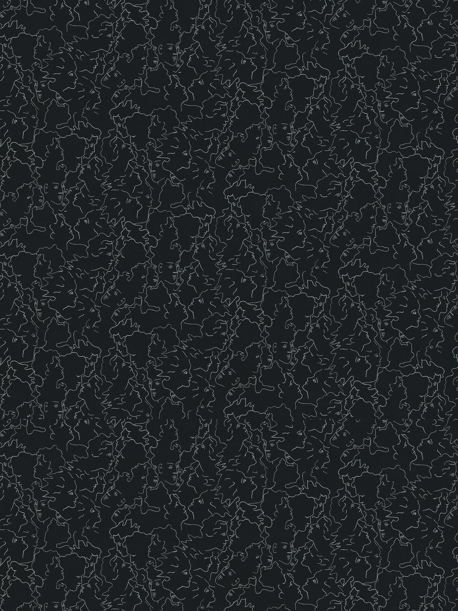Ressemblance wallpaper in ardoise color - pattern number WH 000036462 - by Scalamandre in the  collection