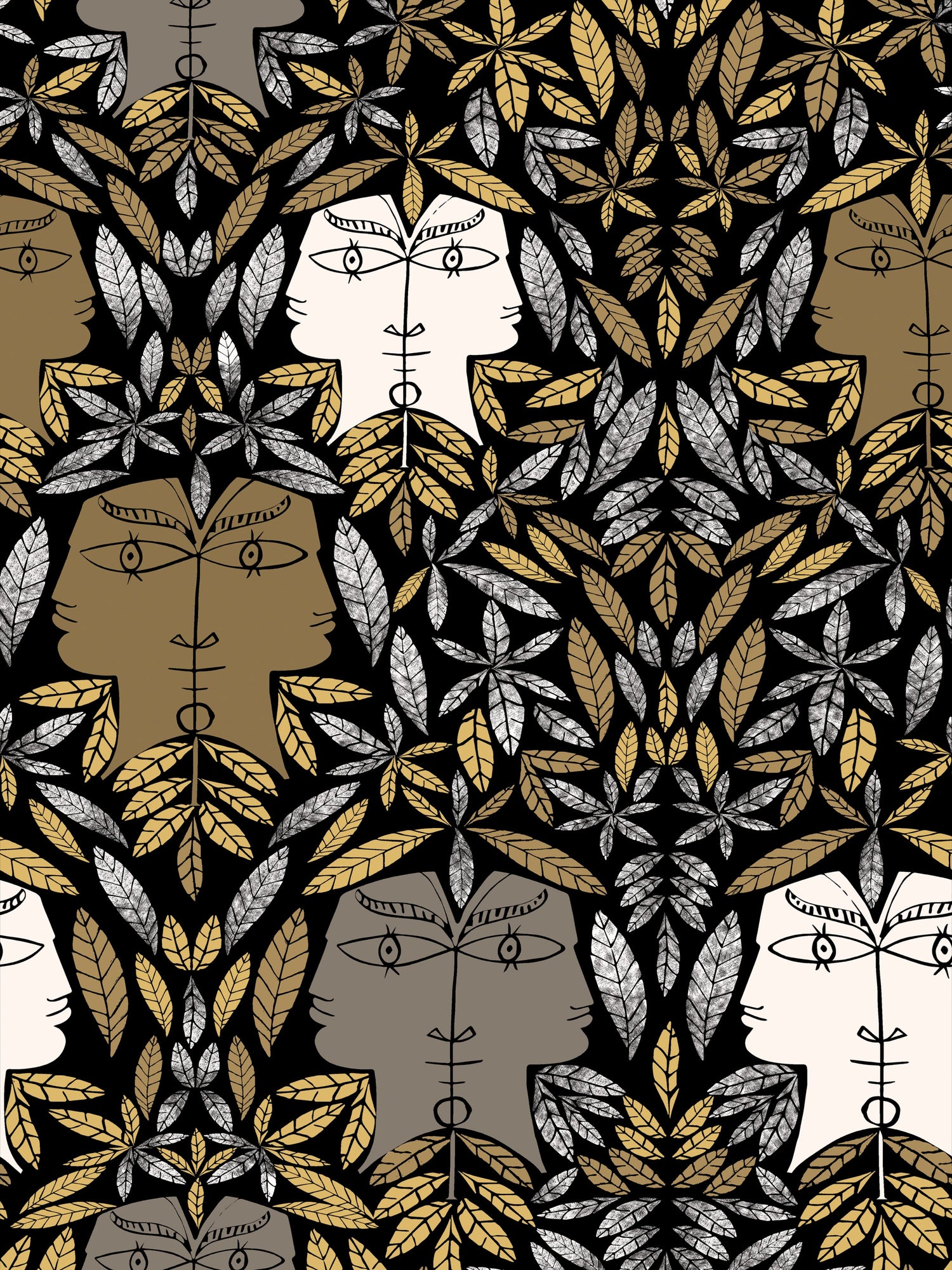 Cap Dail wallpaper in mordore color - pattern number WH 000046470 - by Scalamandre in the  collection