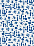 Miro Wallpaper in Lapis color - pattern number WHN WP88627D004 - by Scalamandre in the collection