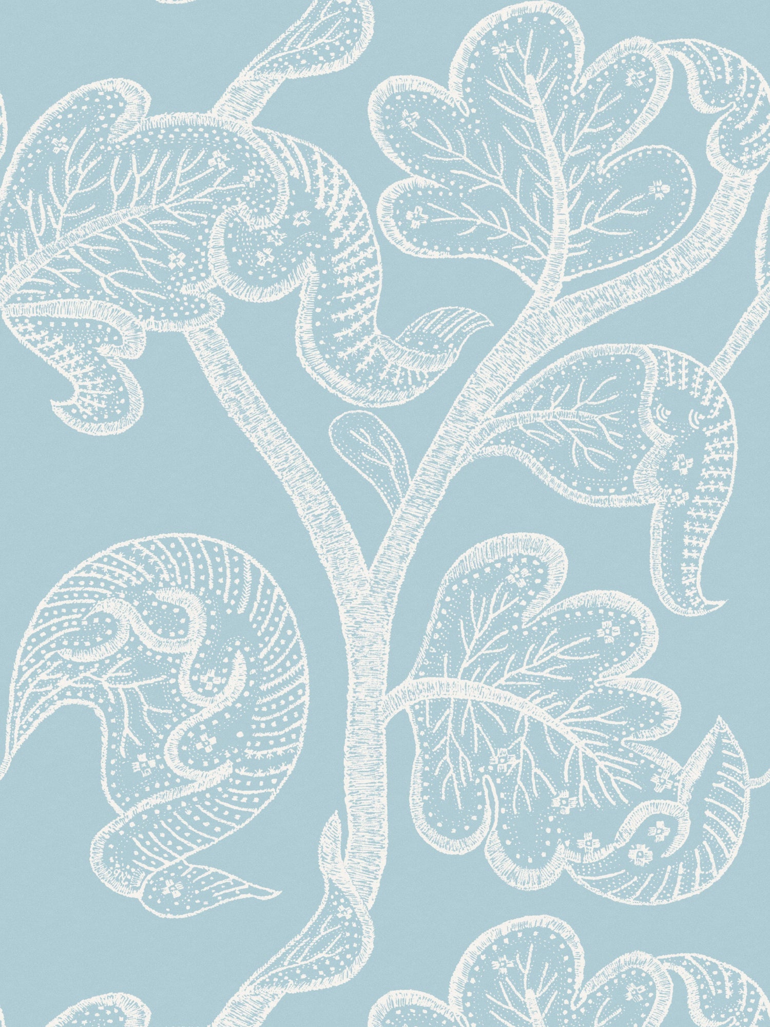 Russell Wallpaper in Sea Glass color - pattern number WHN WP88631D002 - by Scalamandre in the collection