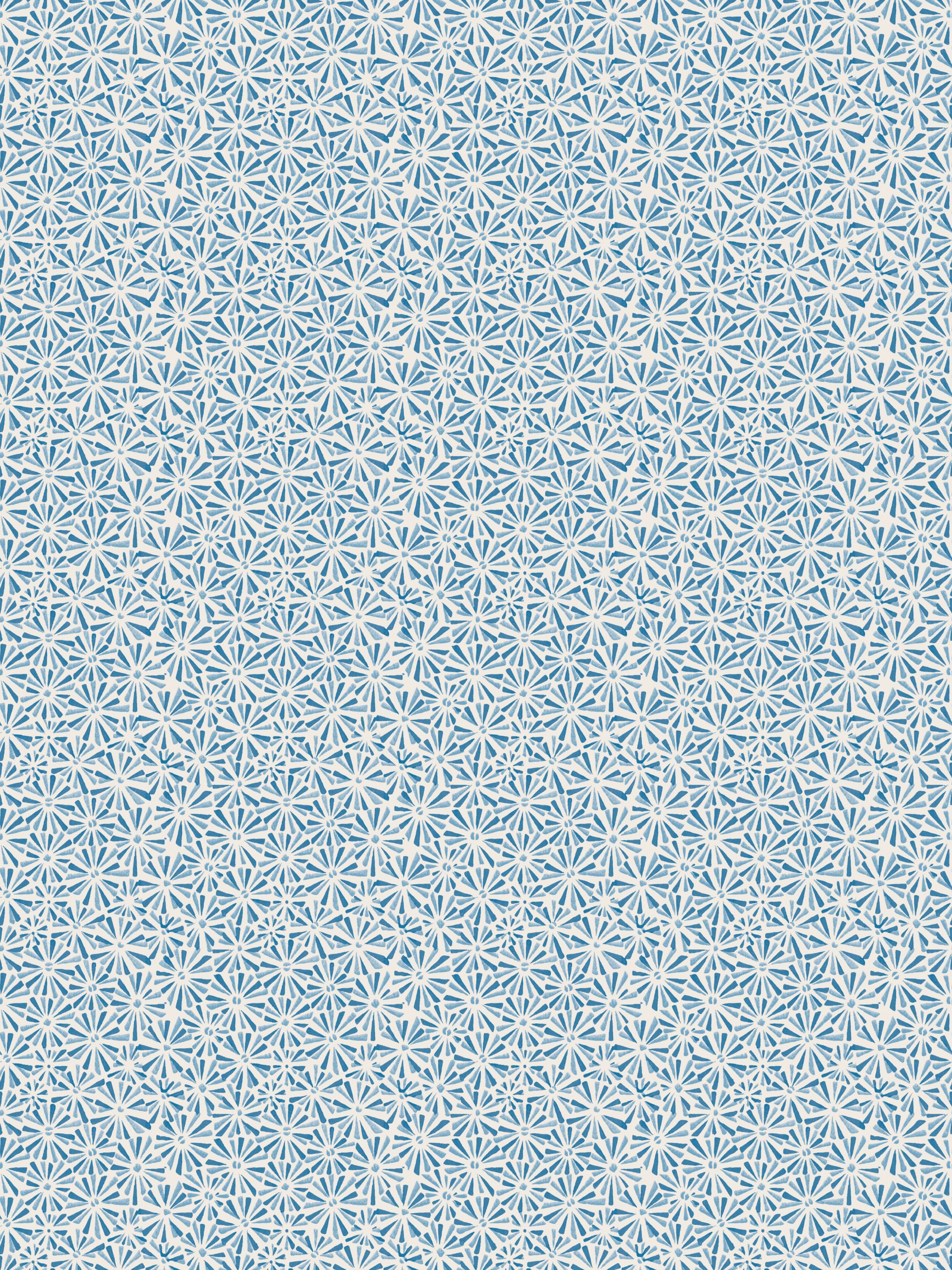 Starburst Wallpaper in Cobalt color - pattern number WHN WP88633D004 - by Scalamandre in the collection