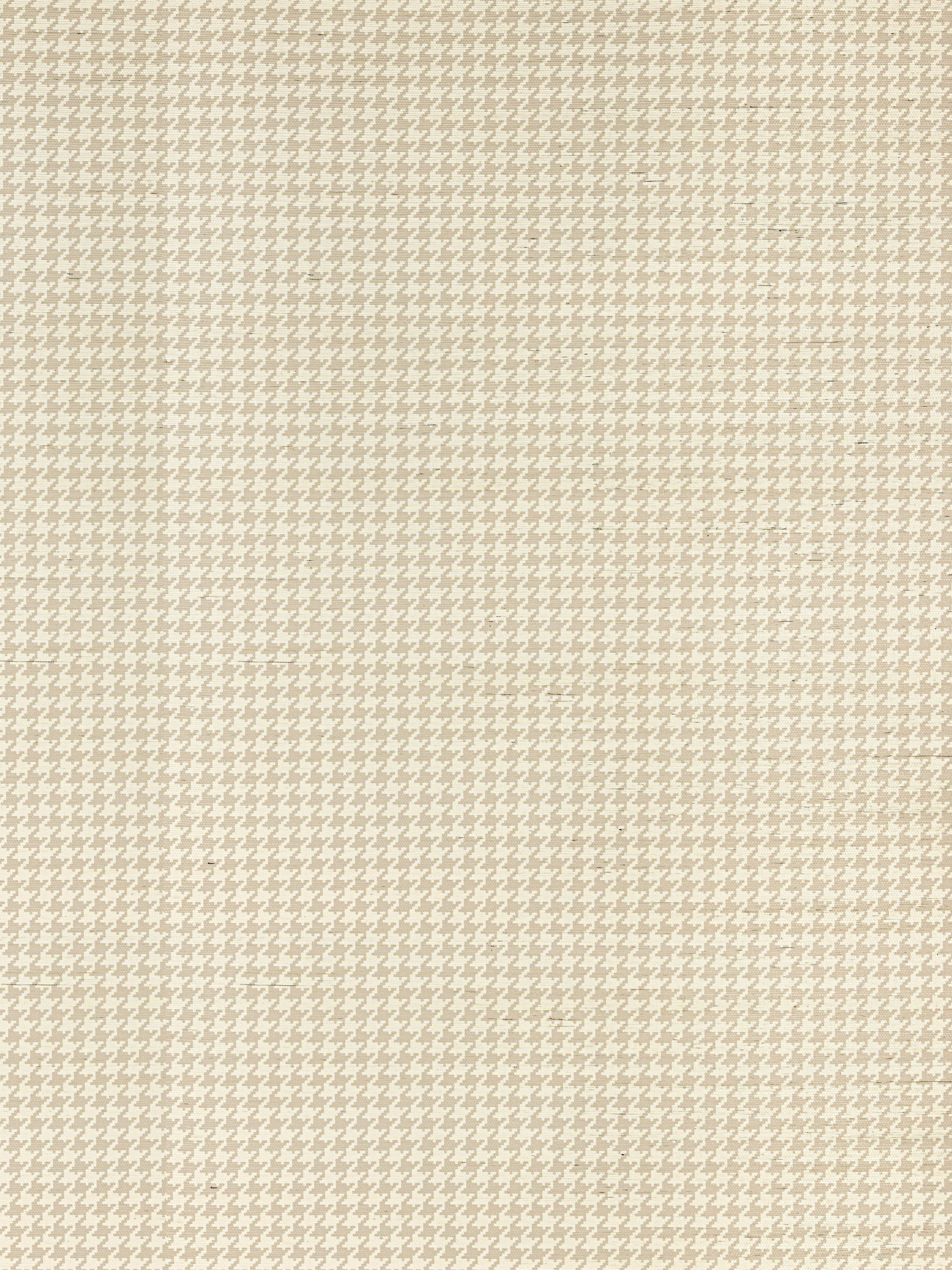 Houndstooth Sisal wallpaper in dune color - pattern number WHN WP88601D0001 - by Scalamandre in the  collection