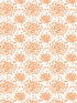 Fireworks wallpaper in tangerine color - pattern number WHN P1020D0002 - by Scalamandre in the  collection