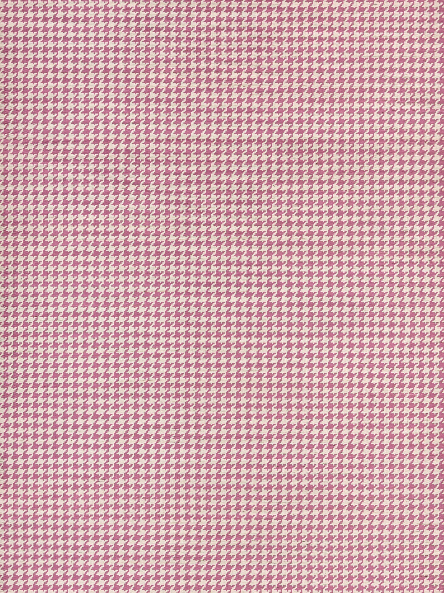 Houndstooth Sisal wallpaper in raspberry color - pattern number WHN WP88601D0002 - by Scalamandre in the  collection
