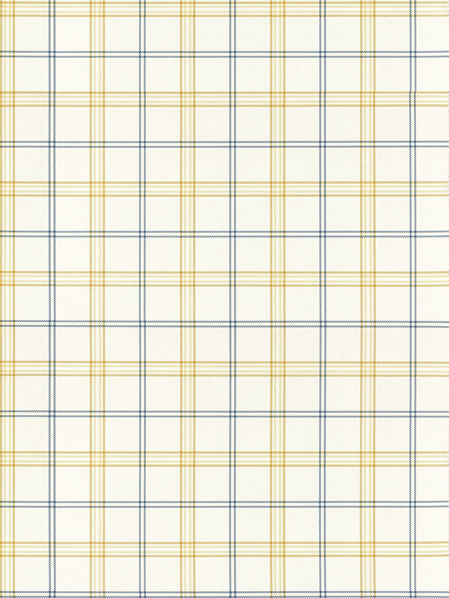 Ezra Plaid wallpaper in sun and sea color - pattern number WHN WP88599D0003 - by Scalamandre in the  collection