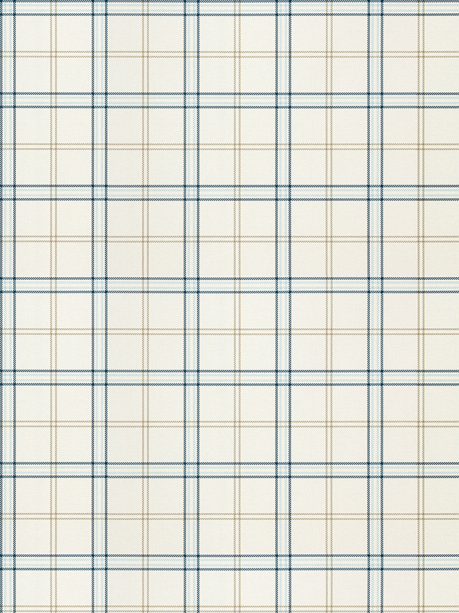 Ezra Plaid wallpaper in sky and sea color - pattern number WHN WP88599D0004 - by Scalamandre in the  collection