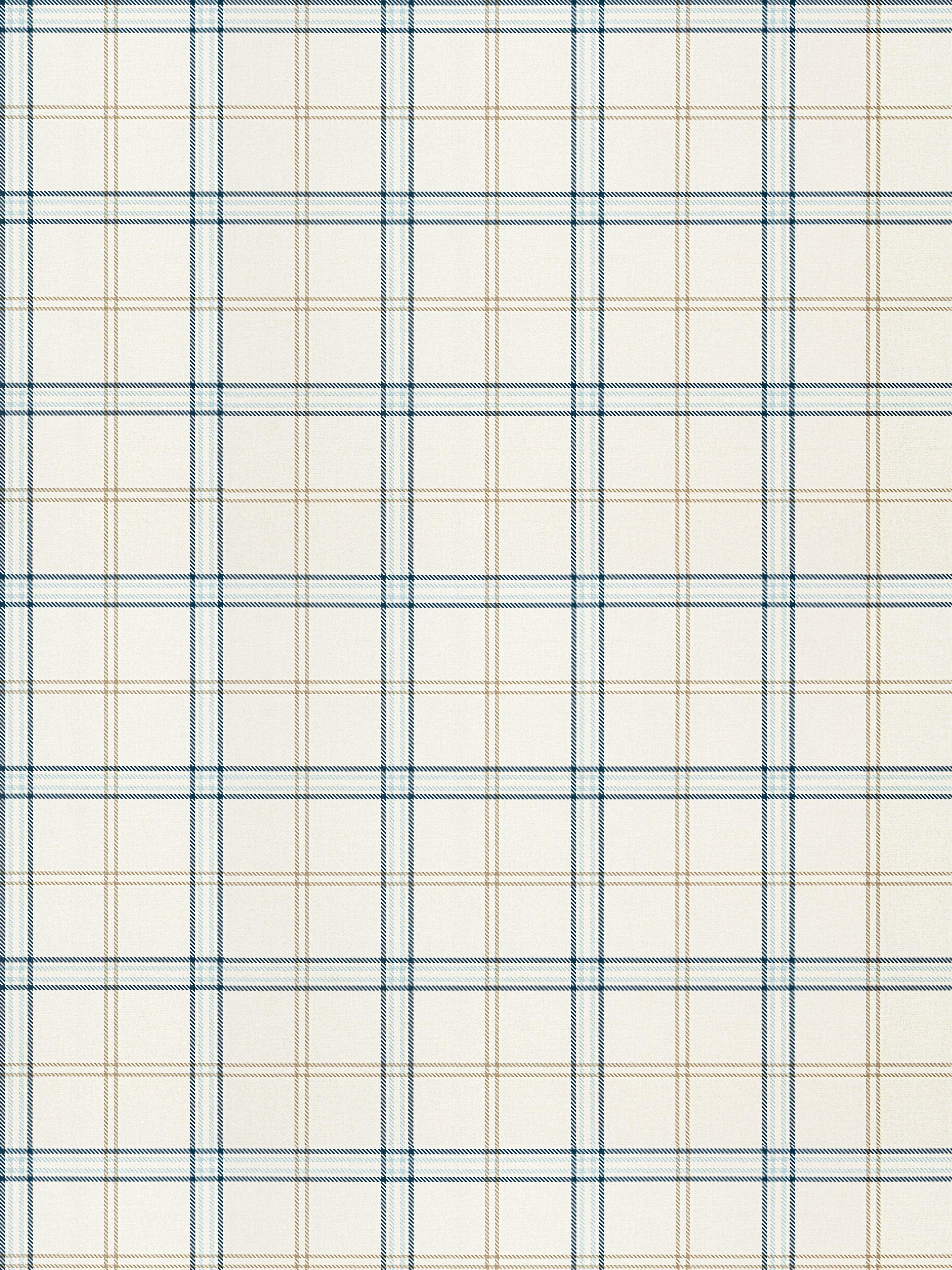 Ezra Plaid wallpaper in sky and sea color - pattern number WHN WP88599D0004 - by Scalamandre in the  collection