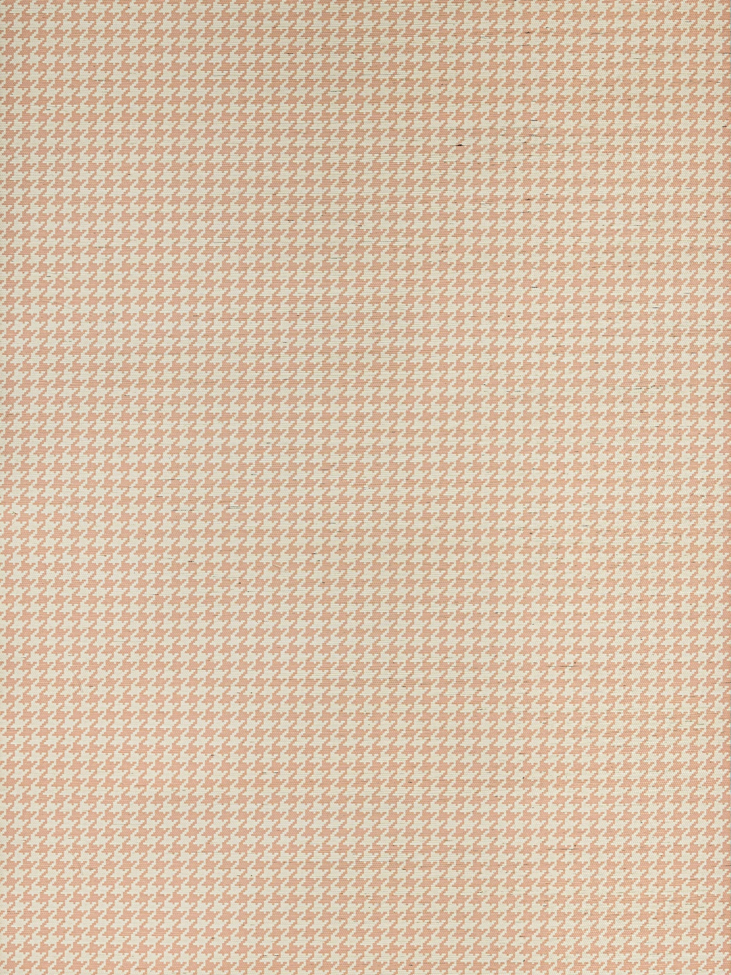 Houndstooth Sisal wallpaper in peach color - pattern number WHN WP88601D0004 - by Scalamandre in the  collection