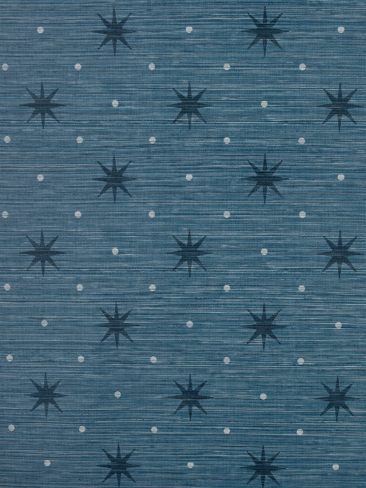Big Trixie wallpaper in navy color - pattern number WHN 000644002 - by Scalamandre in the  collection